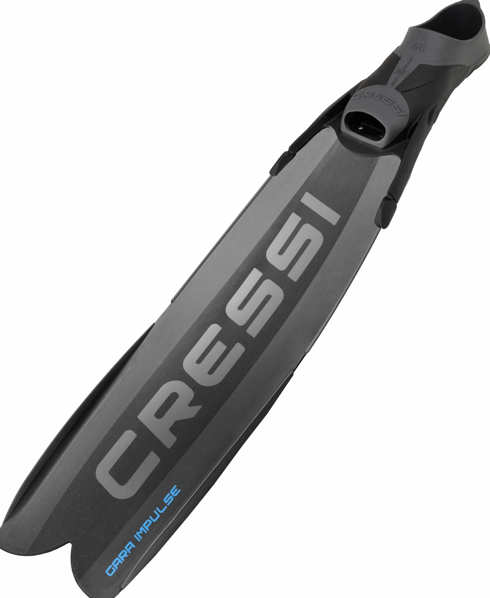 CRESSI Gara Modular Impulse Turbo - Aletas de Bolsillo de pie Completo de Hoja Larga Unisex Adulto