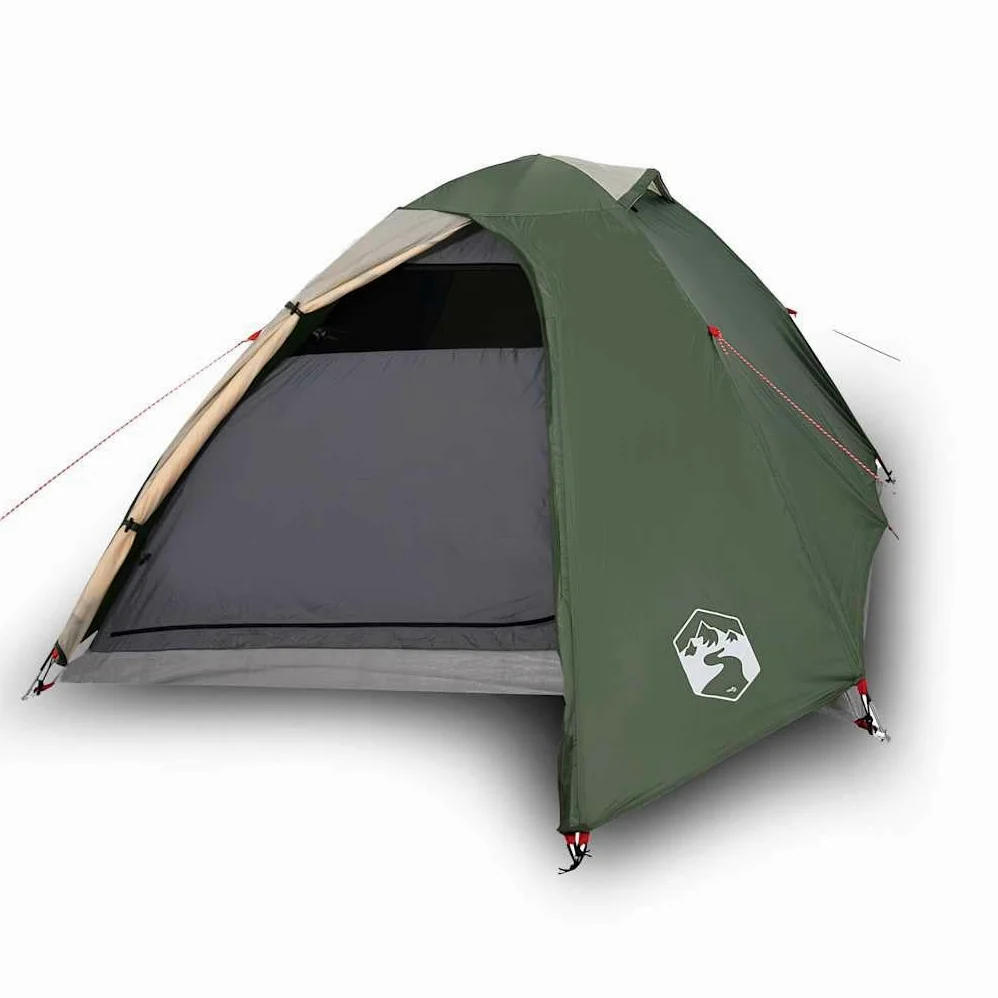 Tienda de campaña domo para personas, verde oliva, impermeable, xx cm, tienda ligera para exteriores con conexión electrónica, protección contra insectos para aventura