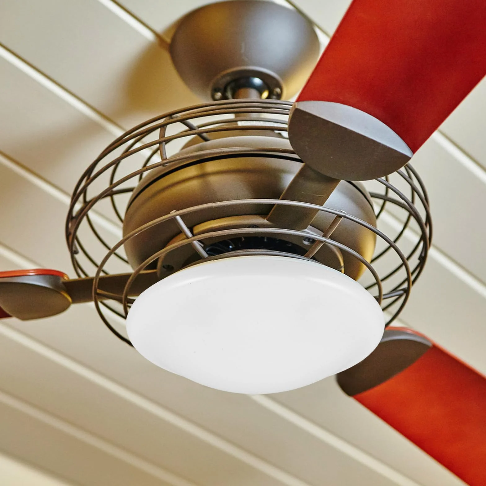 ABOOFAN Cubierta Luz Ventilador Techo Acrílico Diámetro 19-24 CM Forma Seta