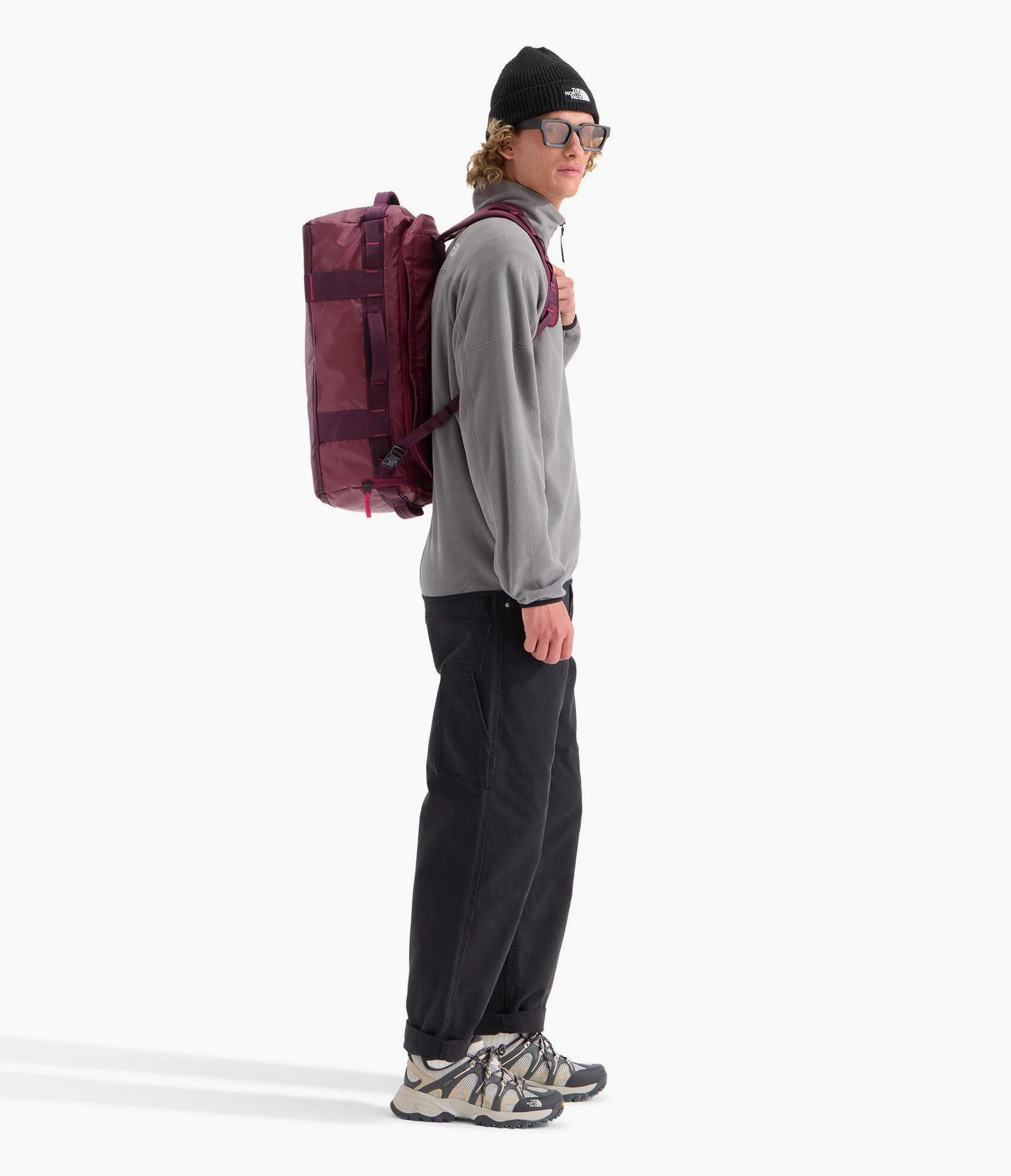 The North Face Base Camp Voyager - Bolsa de Deporte (32 L), Color Burdeos