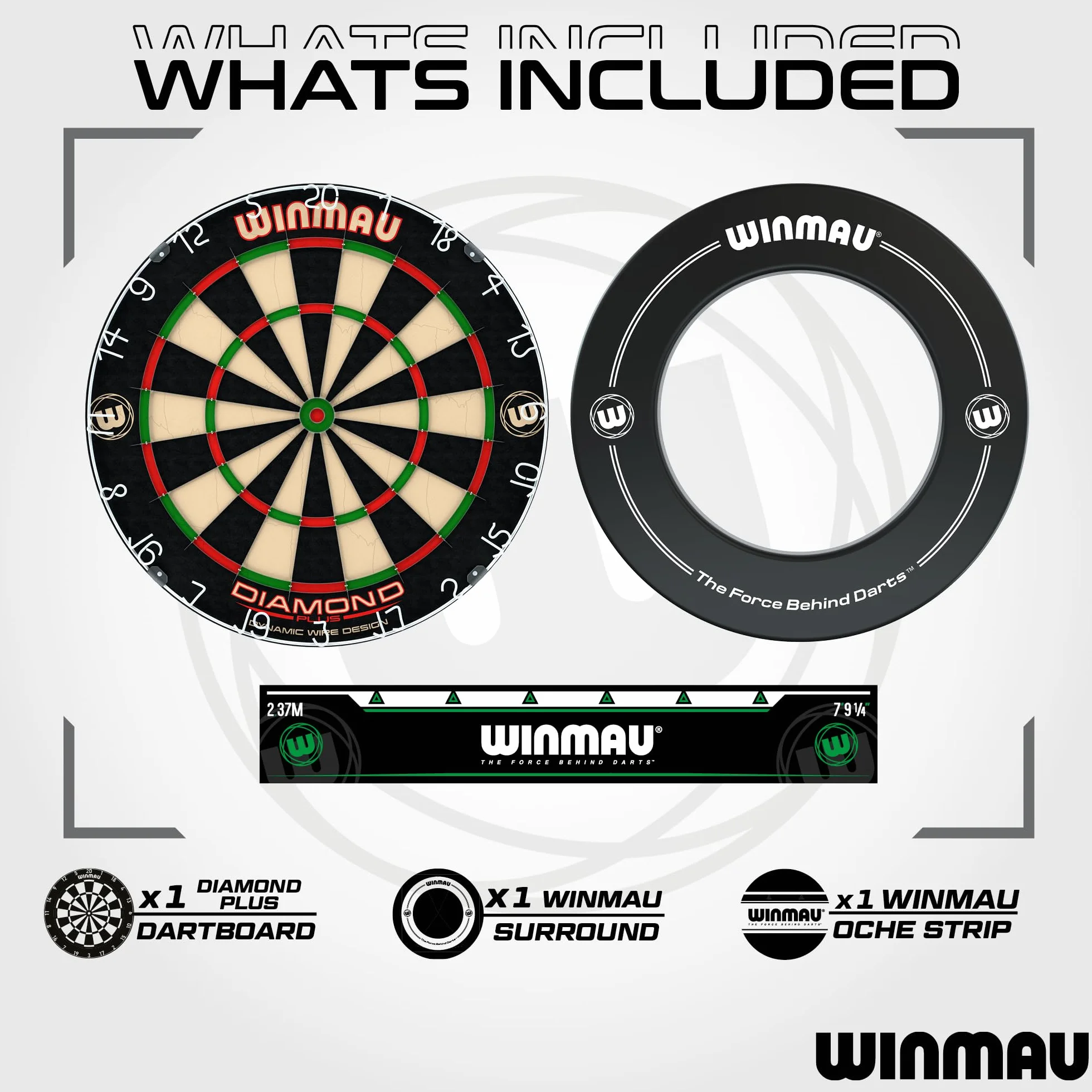 Winmau Diamond Plus Diana profesional de cerdas