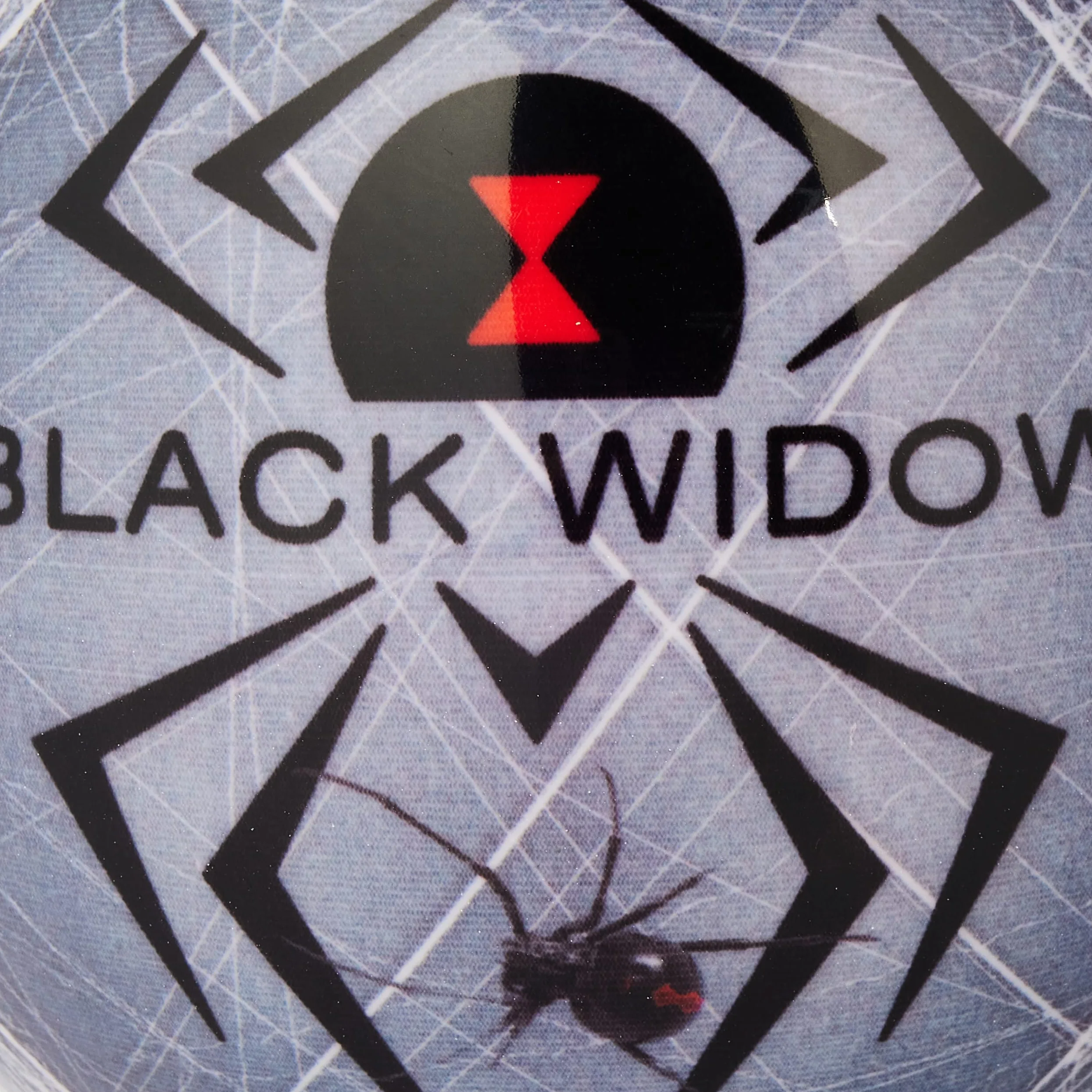 Hammer Black Widow Viz-A-Ball - Bola de Bolos, Color Gris y Blanco