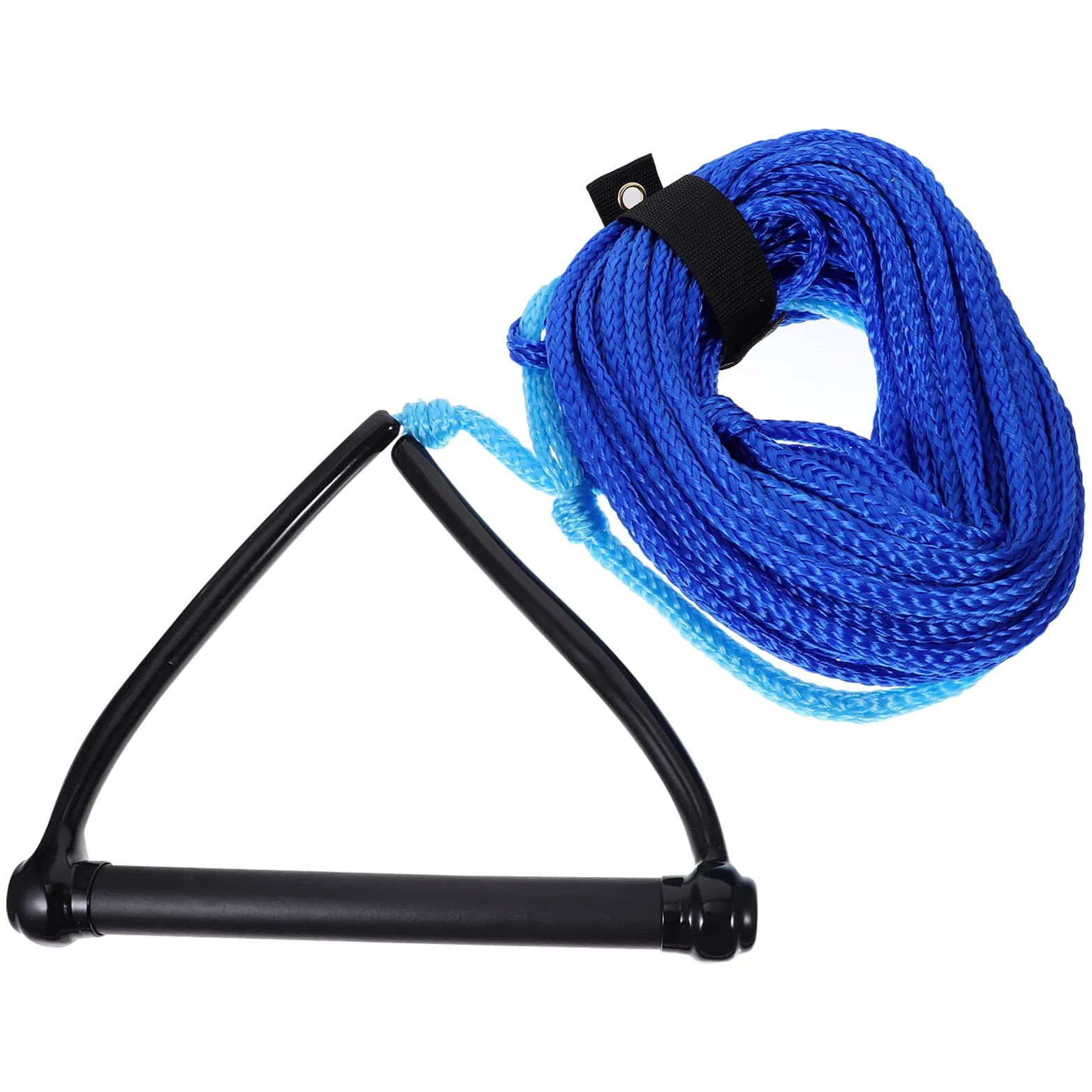 Cuerda 1 Sección de Nylon Negro para Esquí Acuático Ligera y Resistente Rayos UV Color Aleatorio para Wakeboarding y Esquí Acuático en Embarcaciones