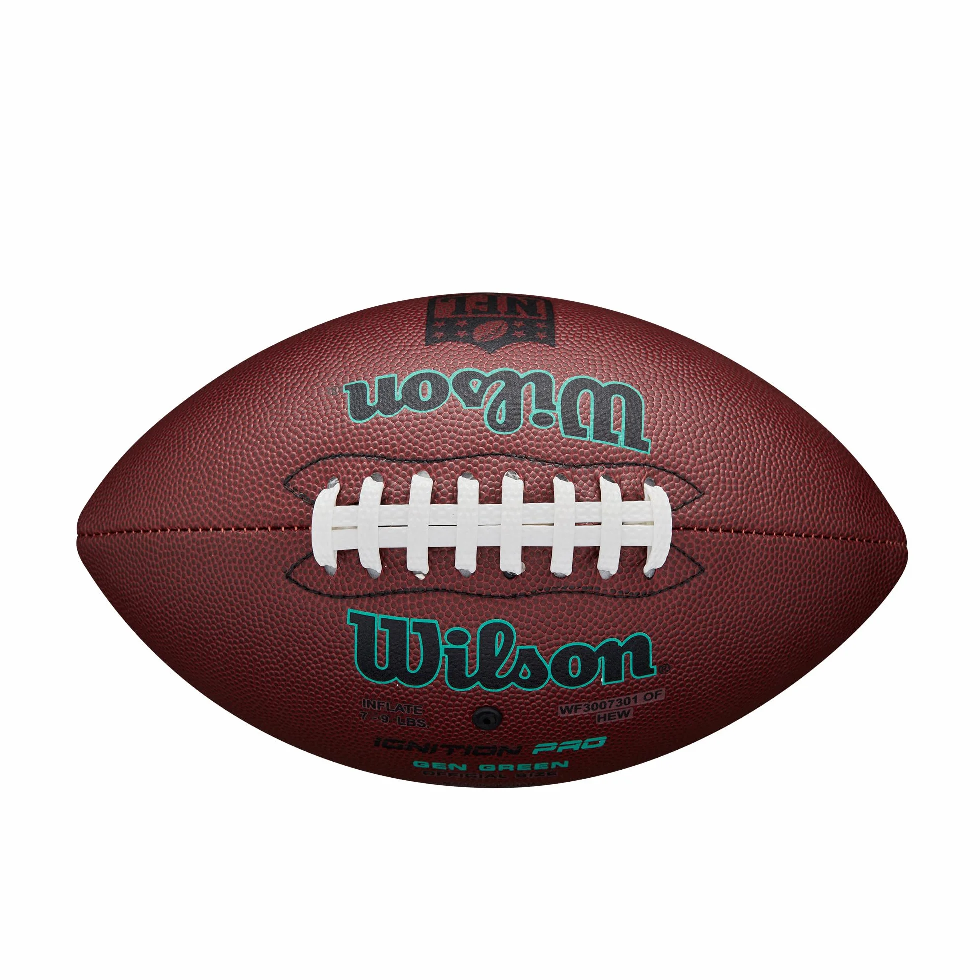 WILSON NFL Ignition Pro Eco - Balones de fútbol, Color marrón
