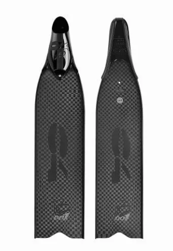 C4 Palmas MB001 - Aletas de carbono apnea Pesca submarina con zapato 250, dureza de la pala 20 - 25 - 30, longitud de la pala 80 cm