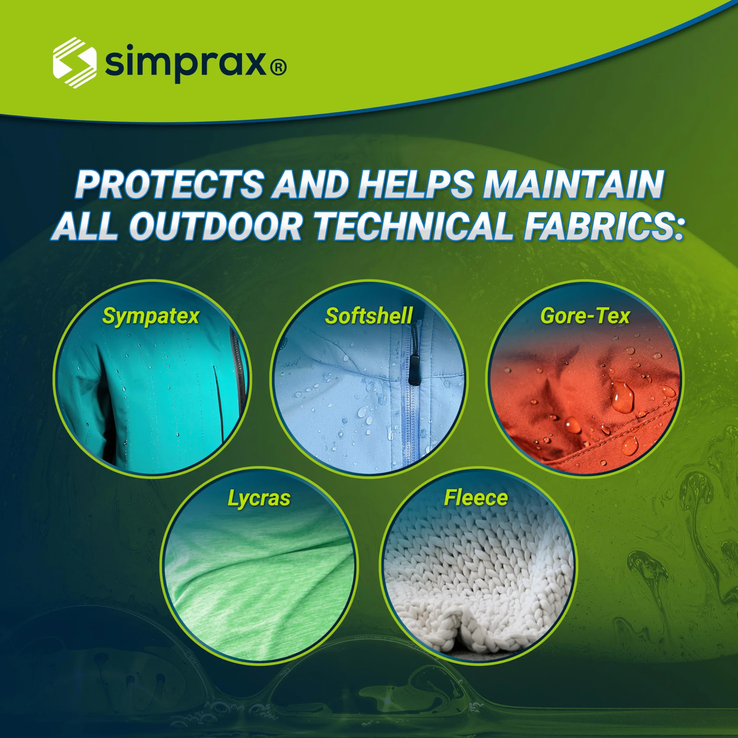 Detergente Liquido Ropa Técnica y Outdoor para Goretex Softshell Sympatex Lycra & Forro Polar - Renueva la Transpirabilidad Elimina Olores y Suciedad - Detergente Ecologico Lavadora 500 ml
