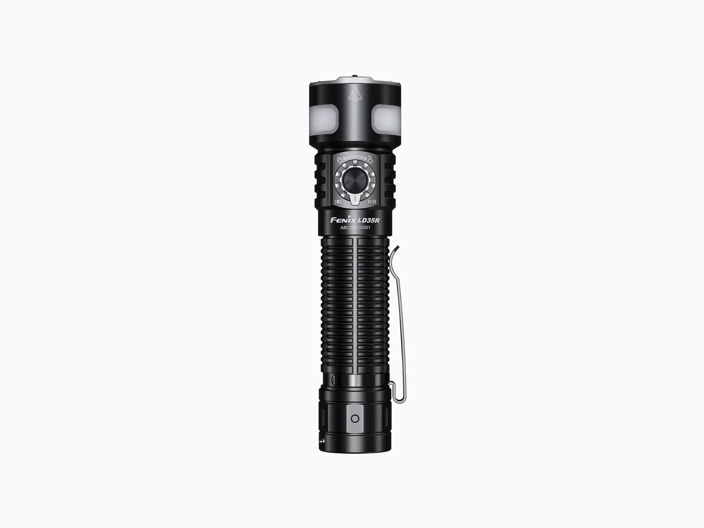 FENIX HM65R-T V2.0 - Linterna frontal recargable para correr, luz blanca de 1600 lúmenes y haz doble blanco cálido, ligero y largo tiempo de funcionamiento para correr por senderos, recargable por USB