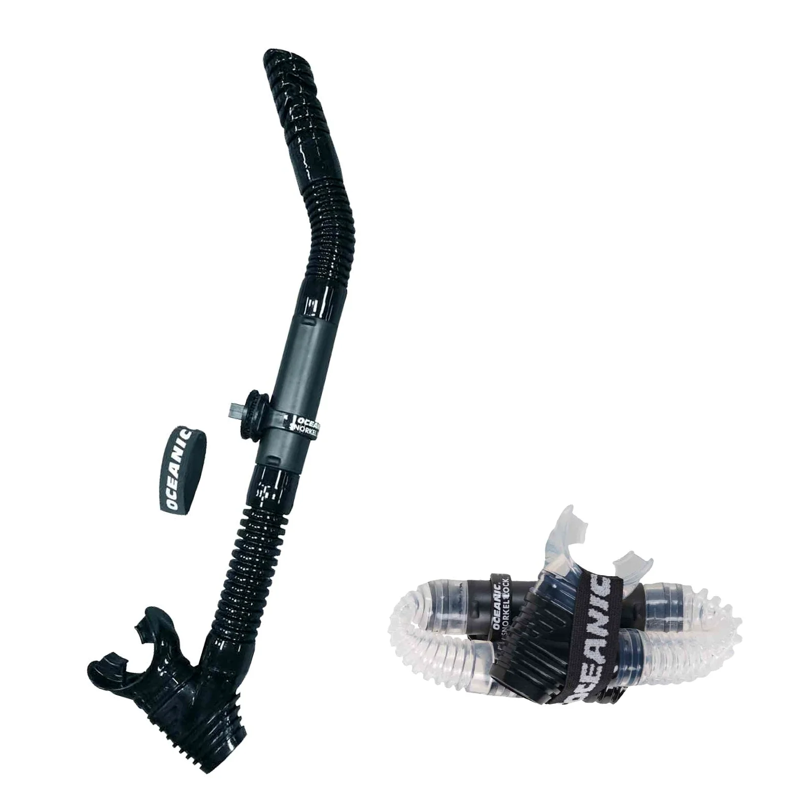 Oceanic 07.1800.27 - Pocket Snorkel, BK/BK