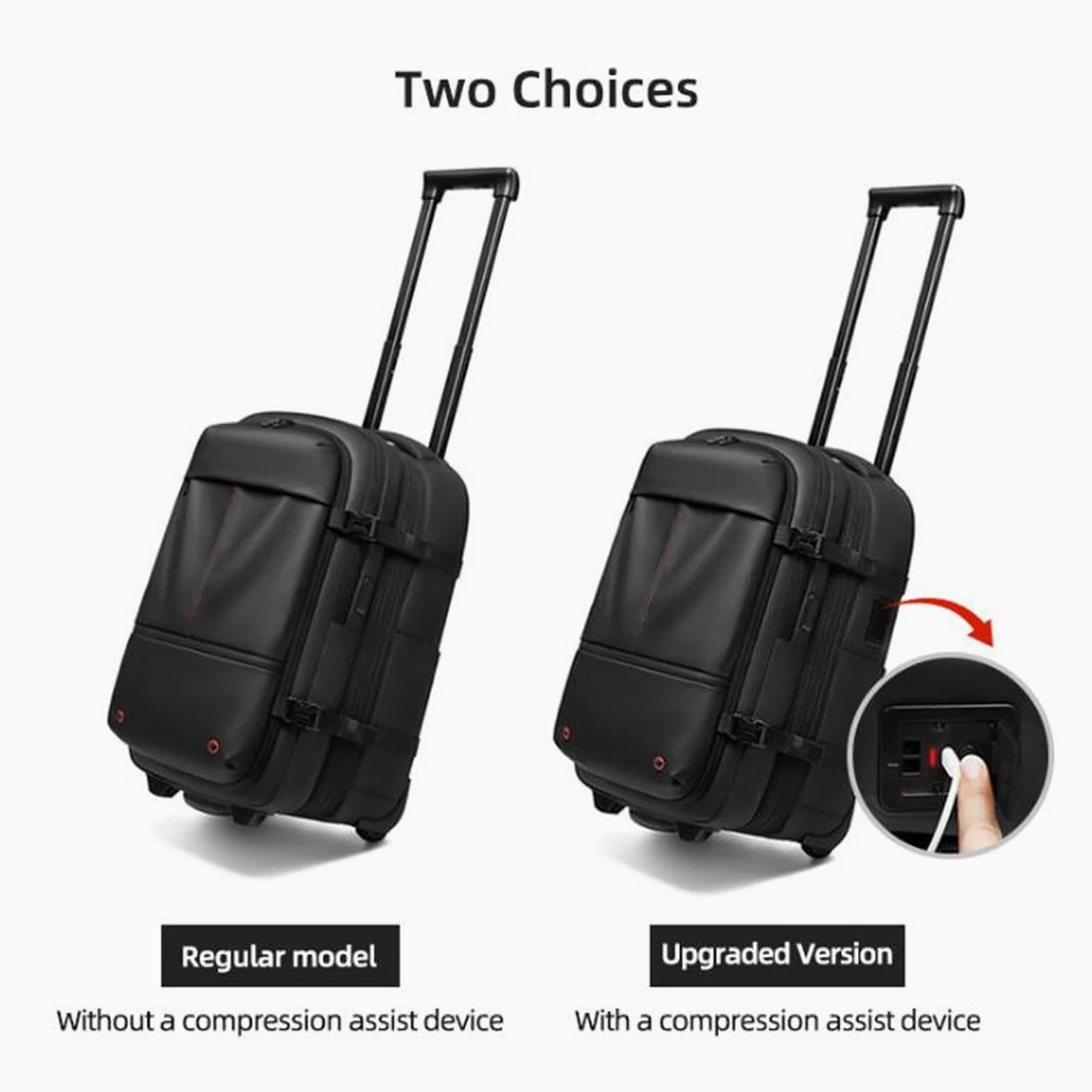HEEPDD Compresión de Sello de Vacío Mochila a Prueba de Agua a Prueba de Agua Múltiples Expandibles Vacío Bolsa de Compresión 25L 30L 60L