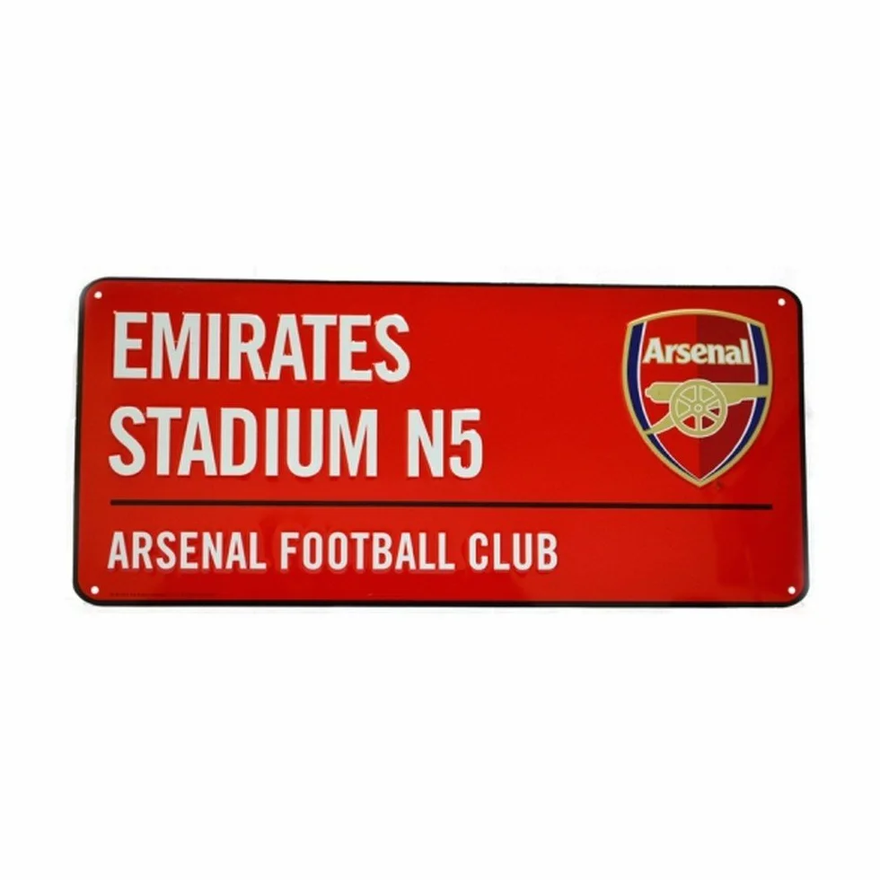 Arsenal Colour Street Sign - Letrero de pared, multicolor