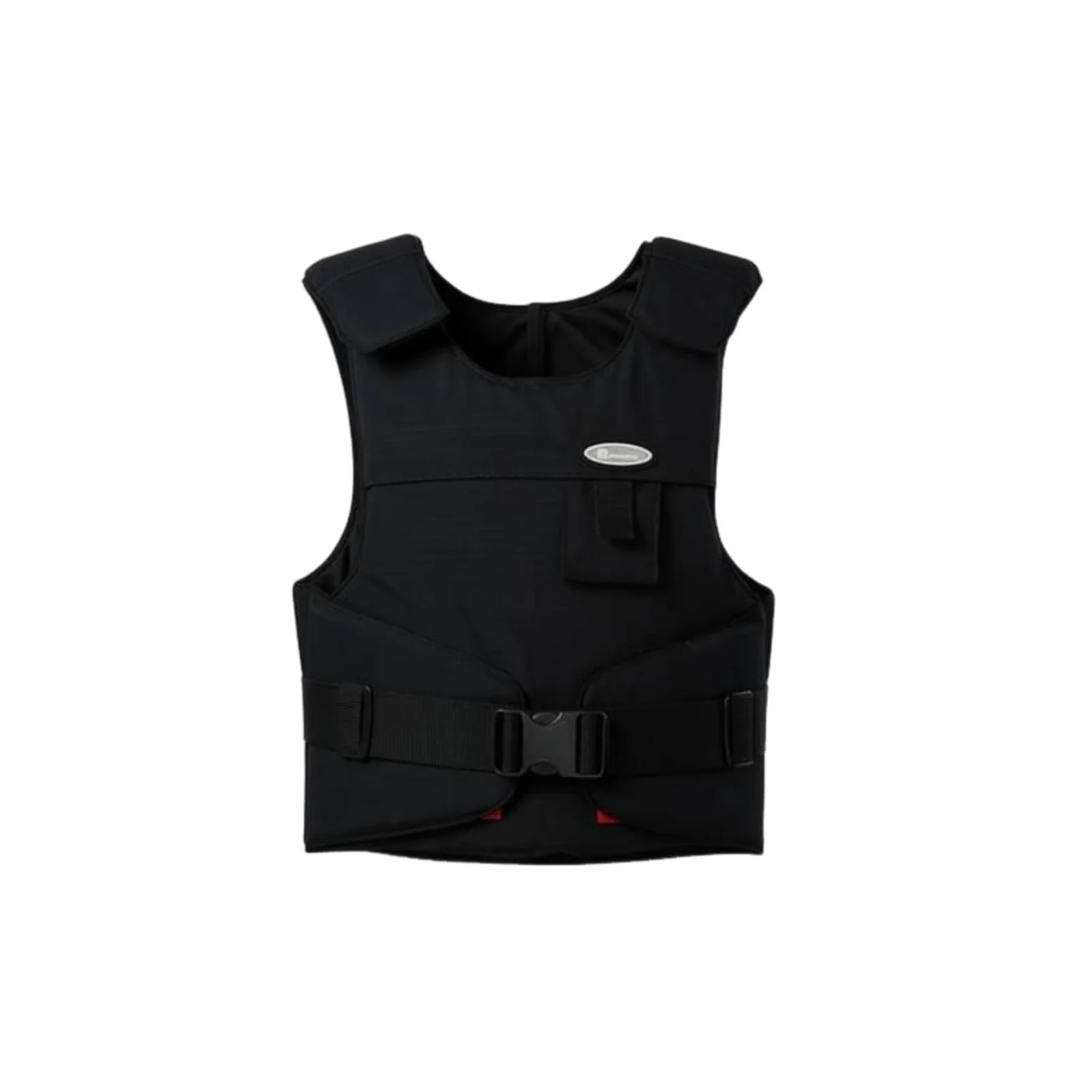perfeclan Chaleco de Equitación Infantil Protector de Montar Acolchado para Poliéster Ligero Confortable sobre la Ropa Cierre con, CM