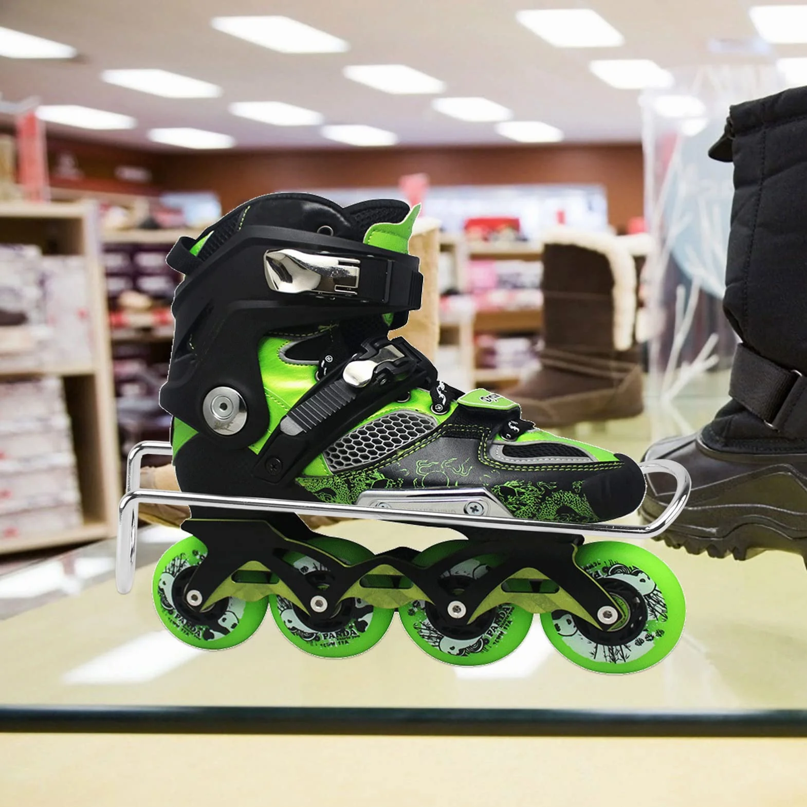 DOITOOL 2 Uds. Patines en Línea Soporte de Pared Suspensión para Patines Soporte para Patines Soporte para Exhibición de Patines 1 Pieza de Hielo