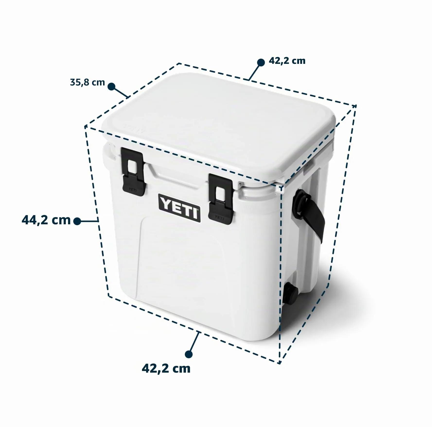 YETI Roadie 24 Cool Box 2.0, enfriador duro aislado, color carbón