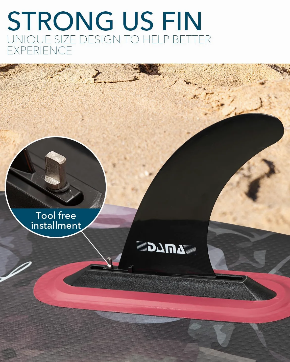 DAMA Dark Flower Tabla de Paddle Surf Hinchable, Sup Paddle Board Inflable 320 x 81 x 15 cm, Antideslizante, hasta 145 kg, Remo Doble, Bomba, Mochila, Correa de Seguridad, Bolsa Estanca y Funda Móvil