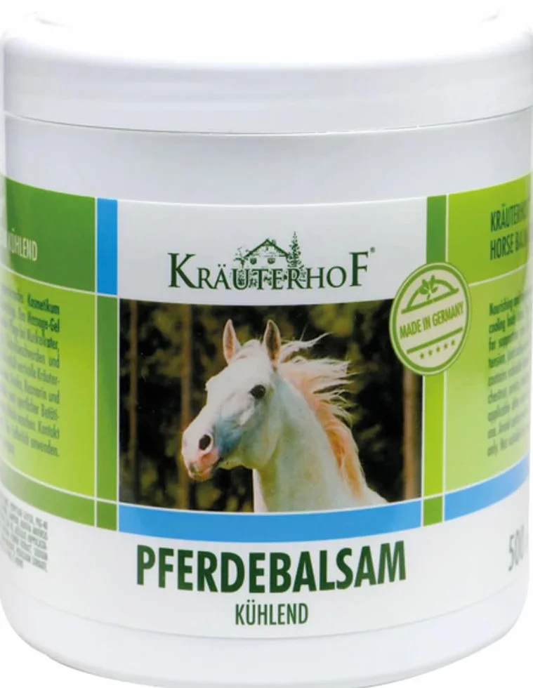 Bálsamo Caballo Bote Grande 500 ml Gel Efecto Frio Alivia Tensiones Musculares Masaje Deportivo