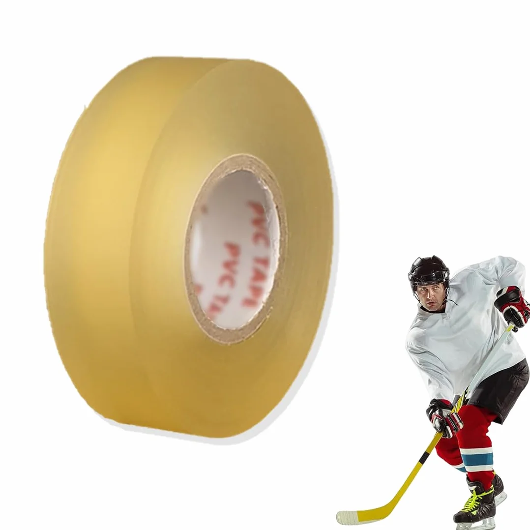 1 Rollo Cintas Transparentes para Hockey Cinta Multiusos, 20m Rollo de Espinilleras, Rollo de Cinta para Equipo Deportivo Regalos Deportivos para Hockey