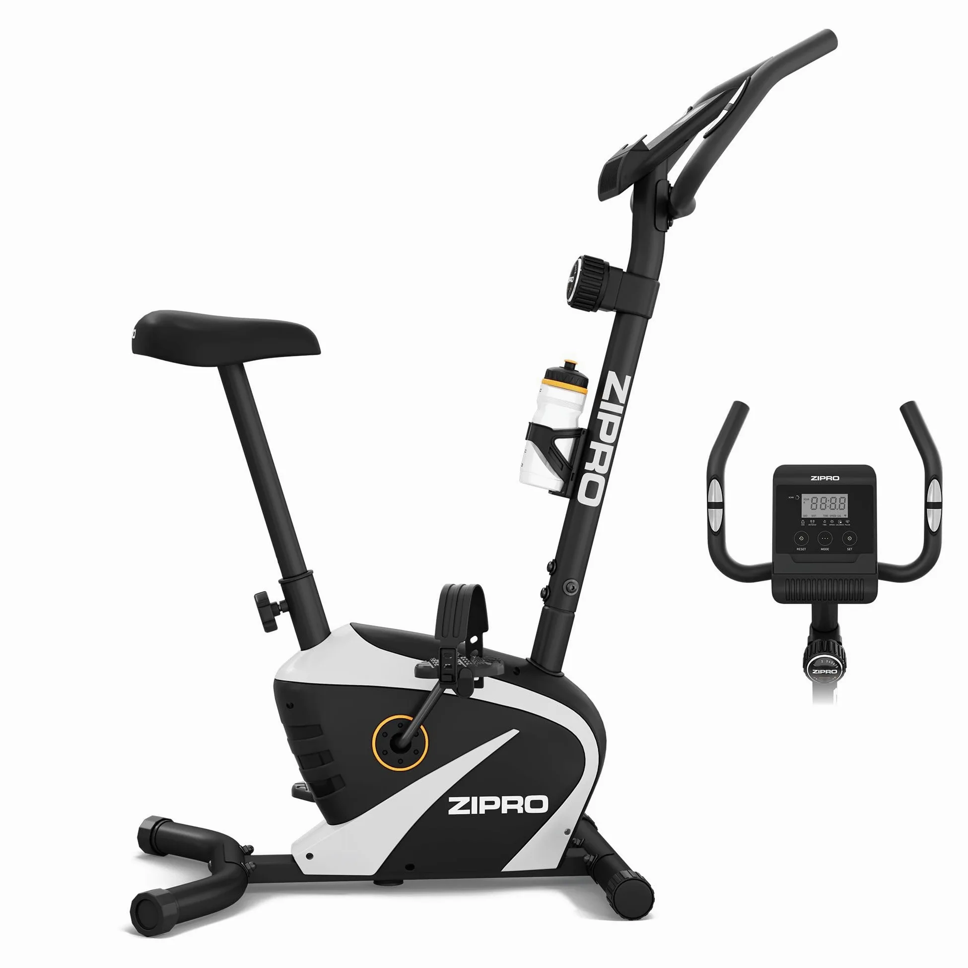Zipro Bicicleta de entrenamiento en casa Beat, Bicicletas estáticas, Bicicleta magnética de entrenamiento, Bicicleta ergométrica 120kg, Bicicleta de interior, Bicicleta de entrenamiento en casa
