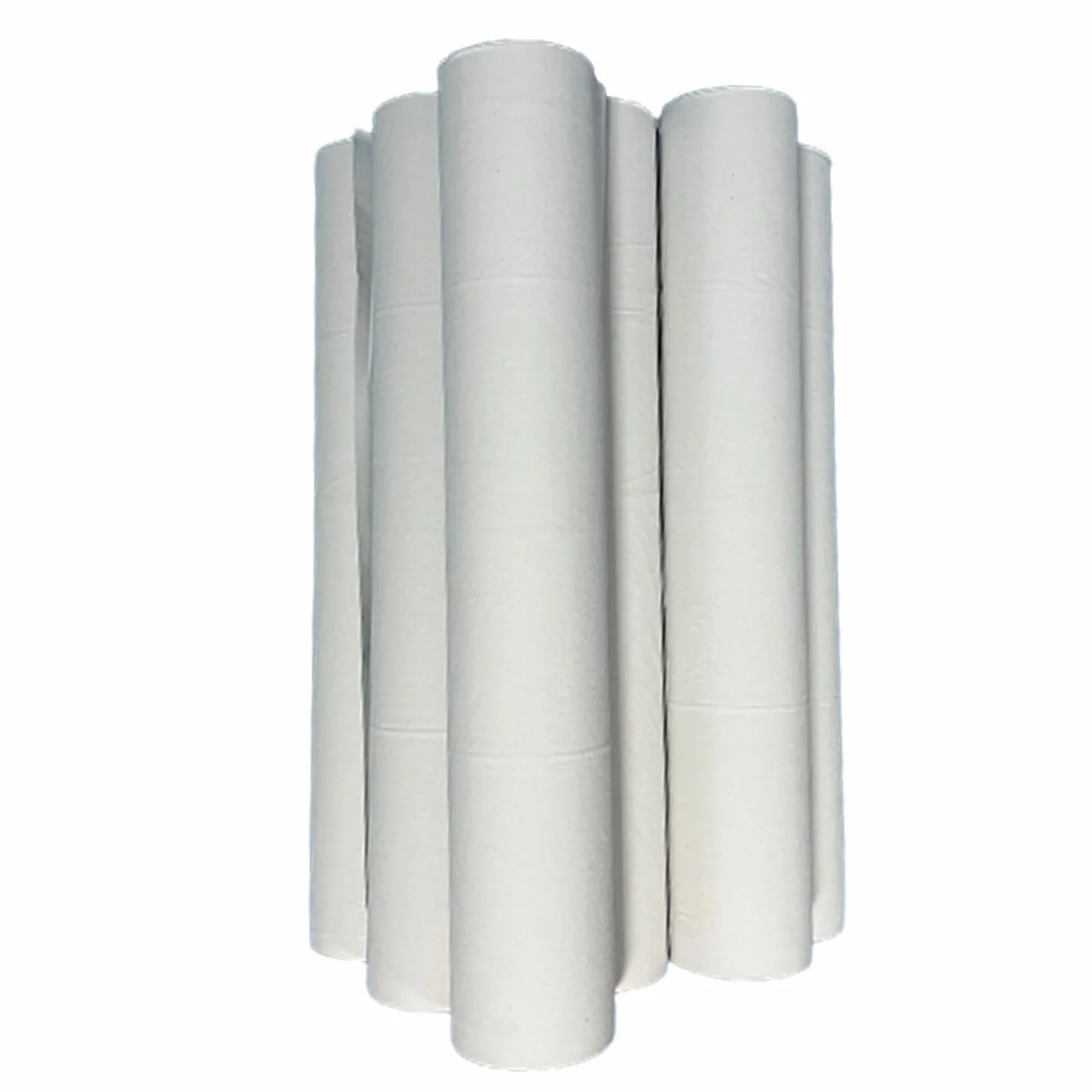 Rollo papel camilla Crepado Liso Blanco Pack 8 rollos 45gr/m²