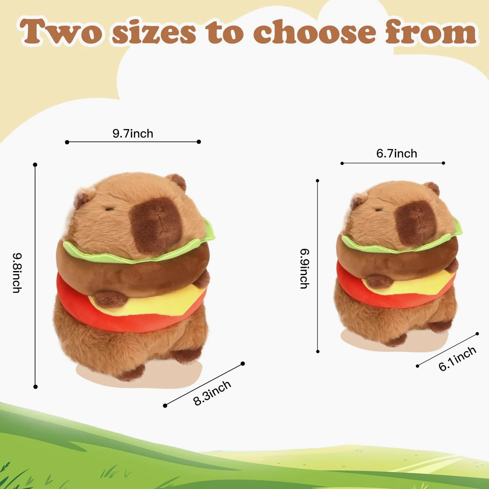 Capybara - Funda para cabeza de golf, diseño de animales lindos, adorable y acogedor, accesorios de golf, funda divertida para cabeza de conductor, se adapta a palos de golf Hybird/Fairway
