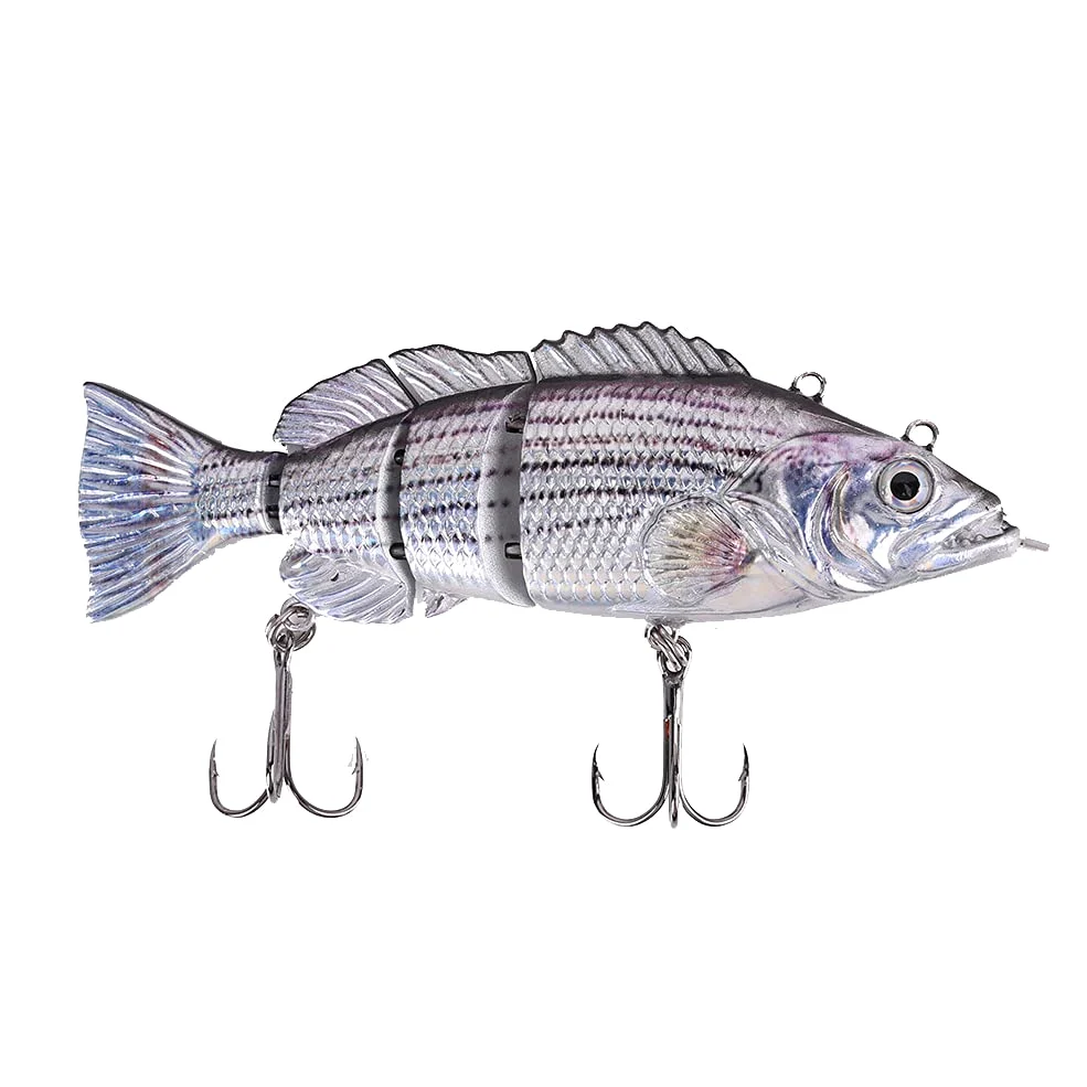 Cebo Artificial electrónico Inteligente, Wobbler, pez, natación automática, señuelo de Pesca robótico
