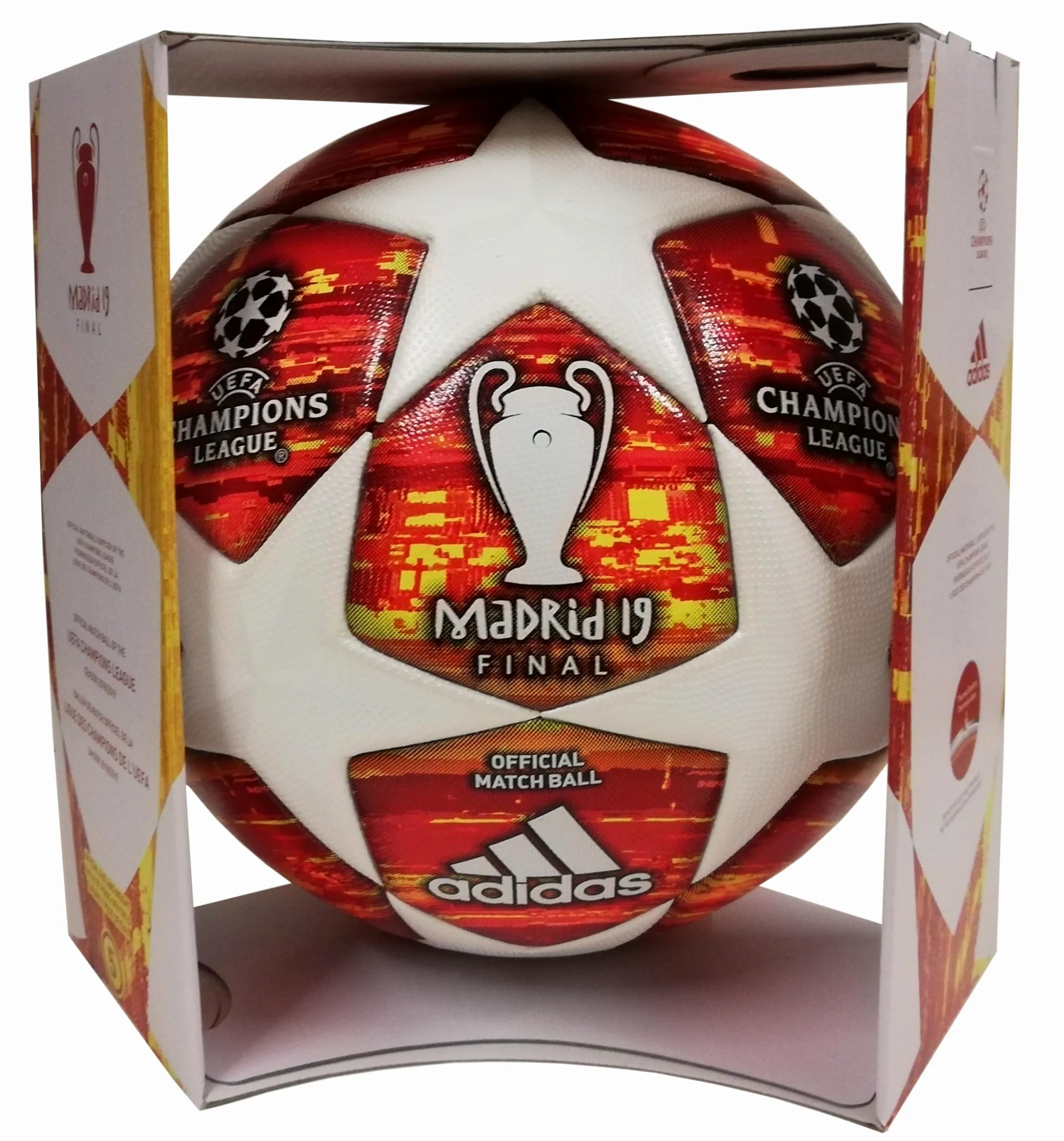 adidas Madrid Final 19 - Balón de fútbol Oficial (5)