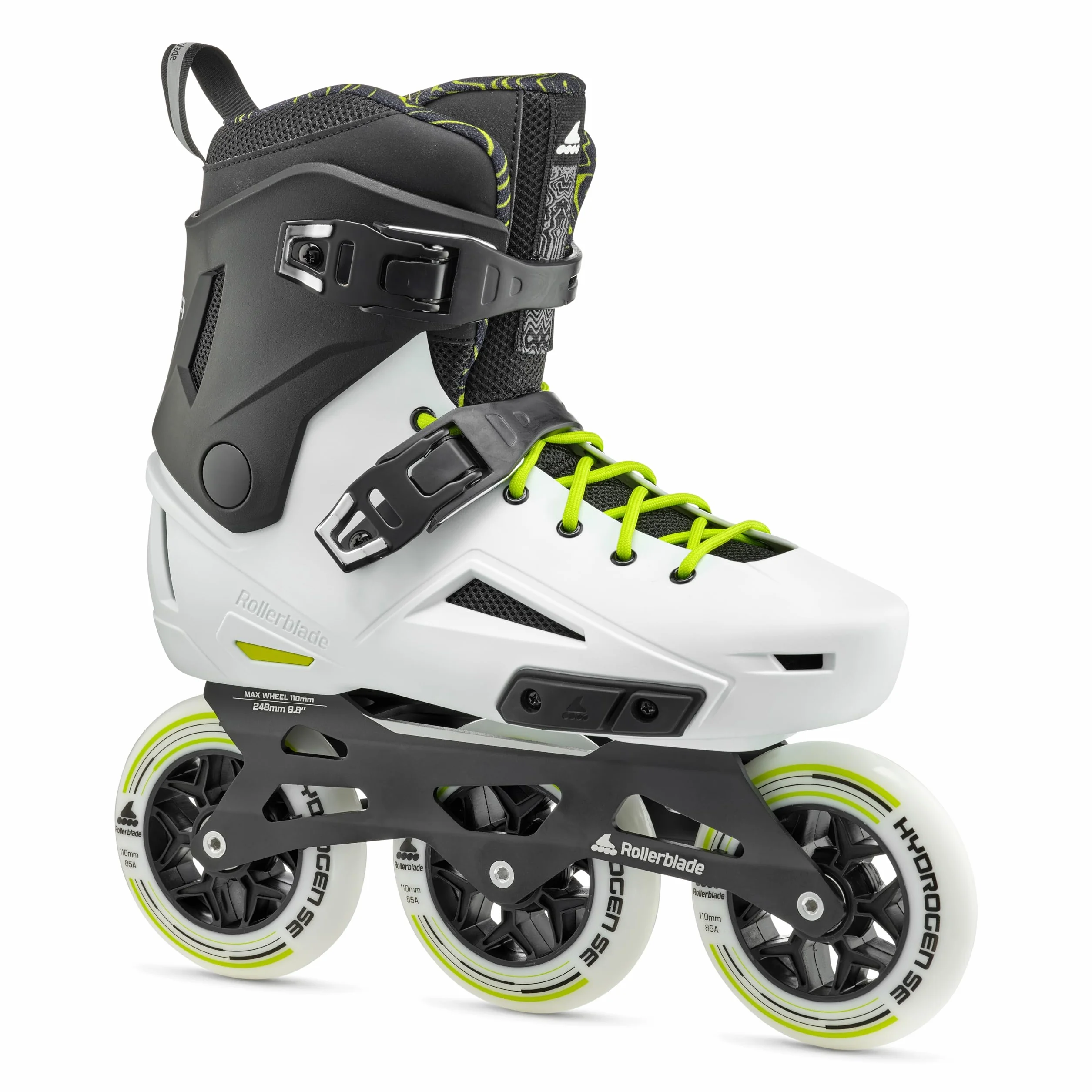 Wrotki rolki ROLLERBLADE Lightning 110 2024 Blanco Negro