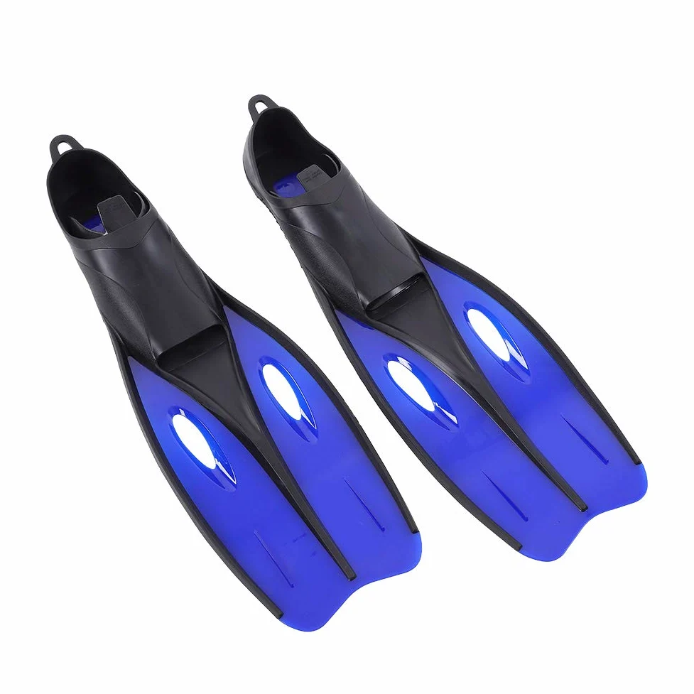 Aletas de Buceo Profesionales Mavaol TUO, duraderas, de PP y TPR, Aletas largas, Accesorio para Entrenamiento de Buceo.