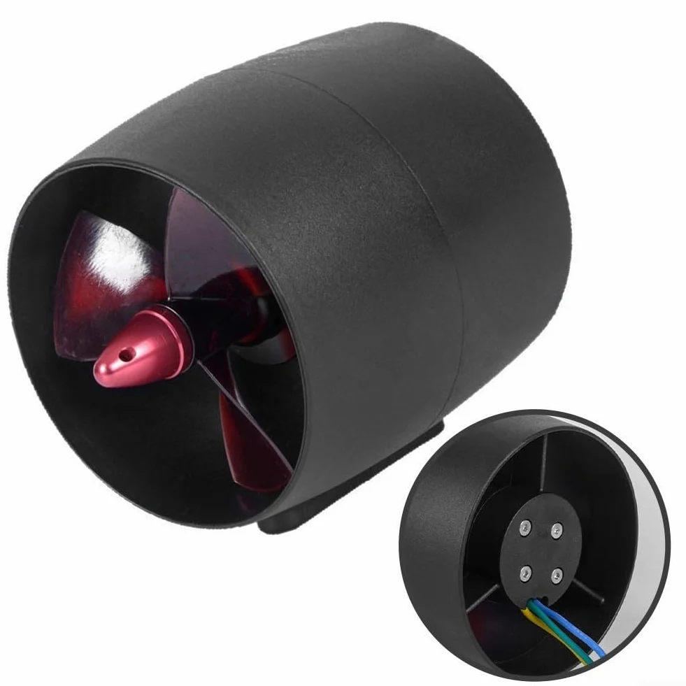 Motor de barco sin escobillas de 400 W, unidad de tabla de remo inflable, 12 V 24 V, impulsor de barco de cebo RC, unidad subacuática, fuera de borda eléctrico para kayak (en sentido
