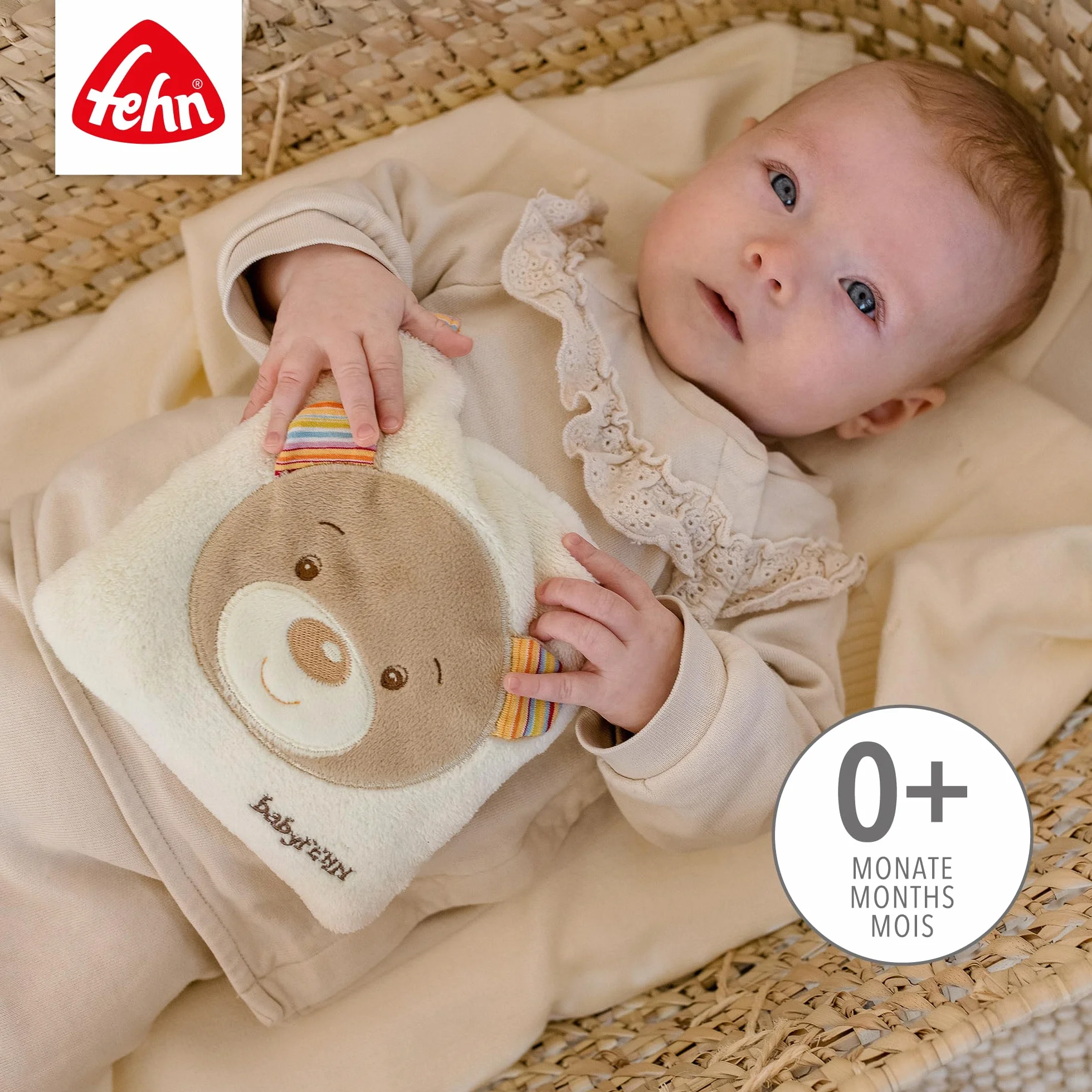 Fehn Cojín de Huesos de Cereza Oso - Cojín Térmico y Refrigerante para Bebés y Niños