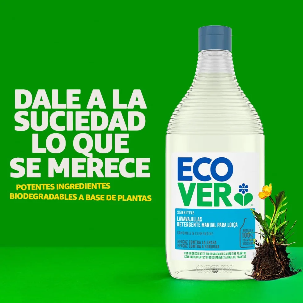Ecover Lavavajillas líquido ecológico Camomile Clementine 450ml
