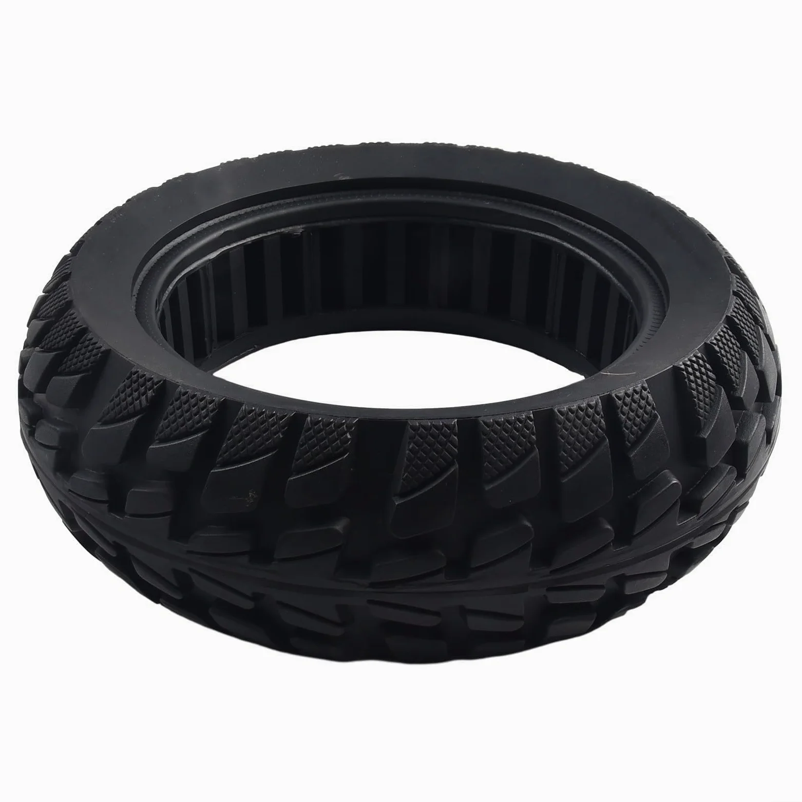 Neumático de Scooter de 10 Pulgadas, neumático de Caucho Macizo, 10 x 2,70-6,5, neumático Macizo, 70/65-6,5, neumático sólido para Scooter eléctrico, Ruedas de Repuesto Super-Grip para Scooter eléct