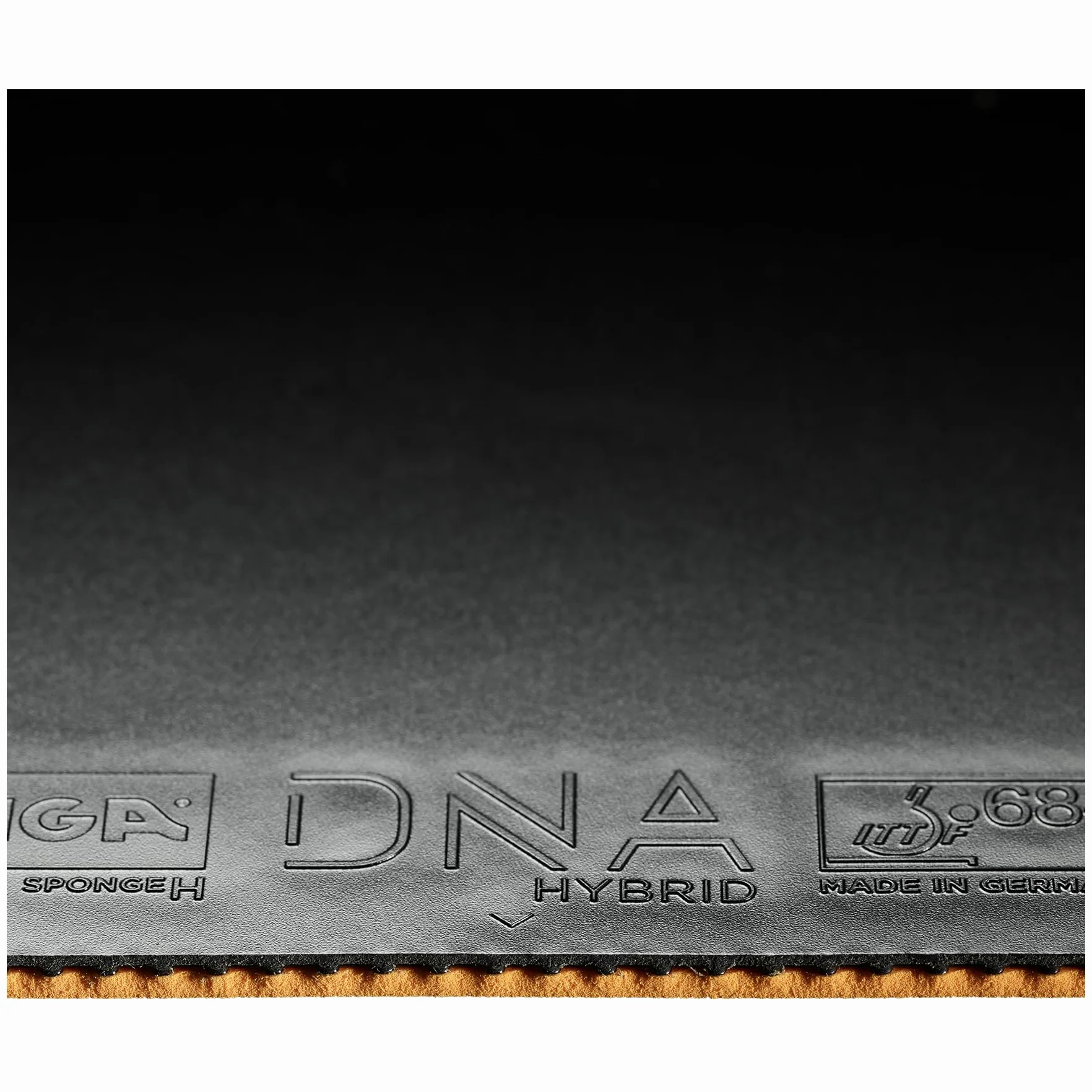 STIGA Goma para Raqueta de Ping Pong DNA Hybrid H, 2.1 mm, Negro