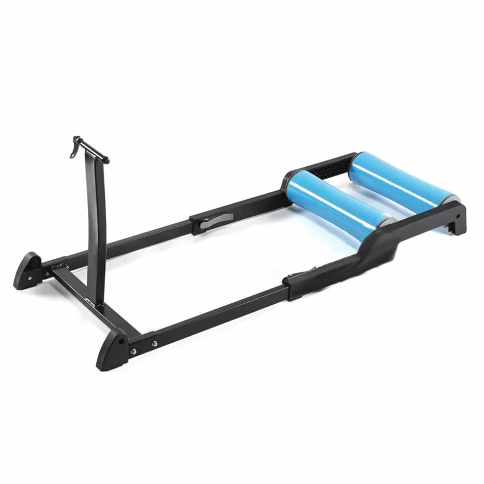 Rodillo de Entrenamiento Roll & Ride. Soporte magnético para Entrenamiento de Bicicleta en casa, de Acero. Training Stand Ruedas 24/29". Carga máxima 120 kg. Anclaje Mediante Horquilla Quick