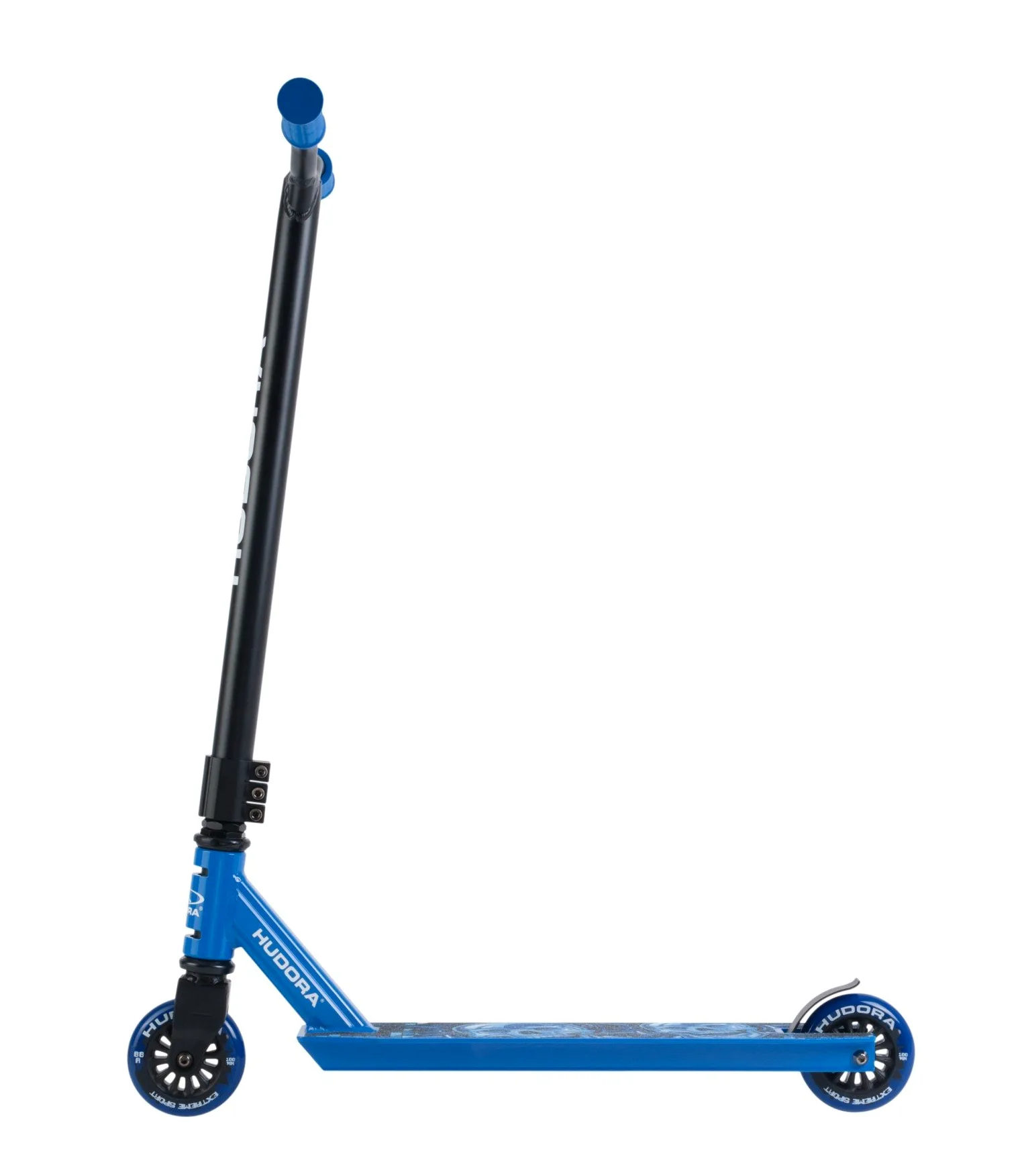 Hudora 14025 - Stunt Scooter XQ-12 - Fijo - azul y negro