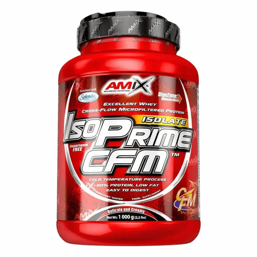 AMIX Proteína Isolada Isoprime CFM 1 Kg Sabor Chocolate