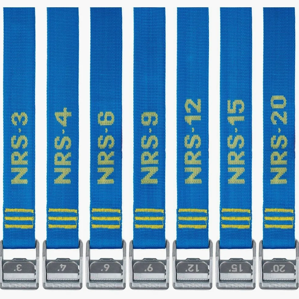 NRS Healthcare - Correa de amarre (3,8 cm, 2 unidades), color azul