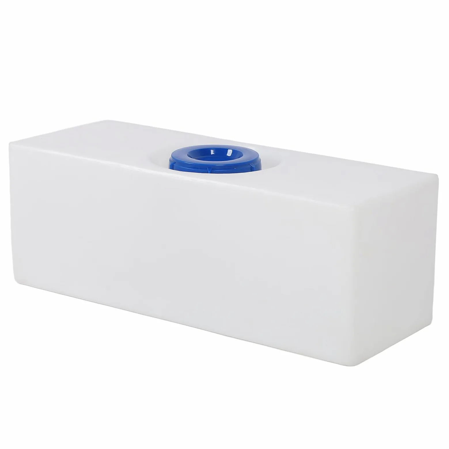 Drfeify Tanque de Retención de Agua Dulce para Vehículos Recreativos de 15 Galones, Tanque de Agua LLDPE para Vehículos Recreativos con Entrada de 130 Mm, Diseño Resistente a Fugas de una Pieza, 750