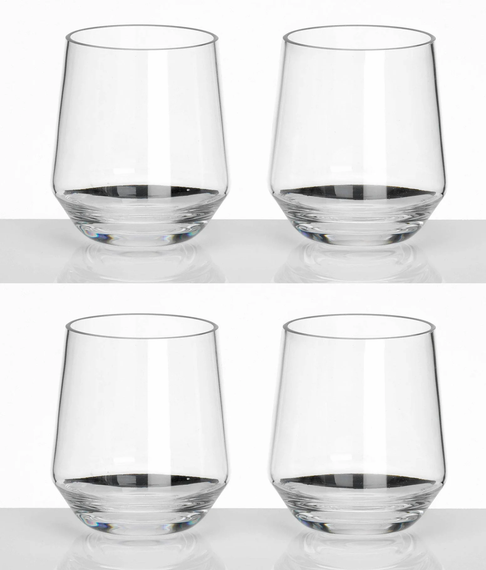 Moritz Harmonie - Vajilla de melamina para camping, 20 piezas, con vasos de agua y zumo, para 4 personas