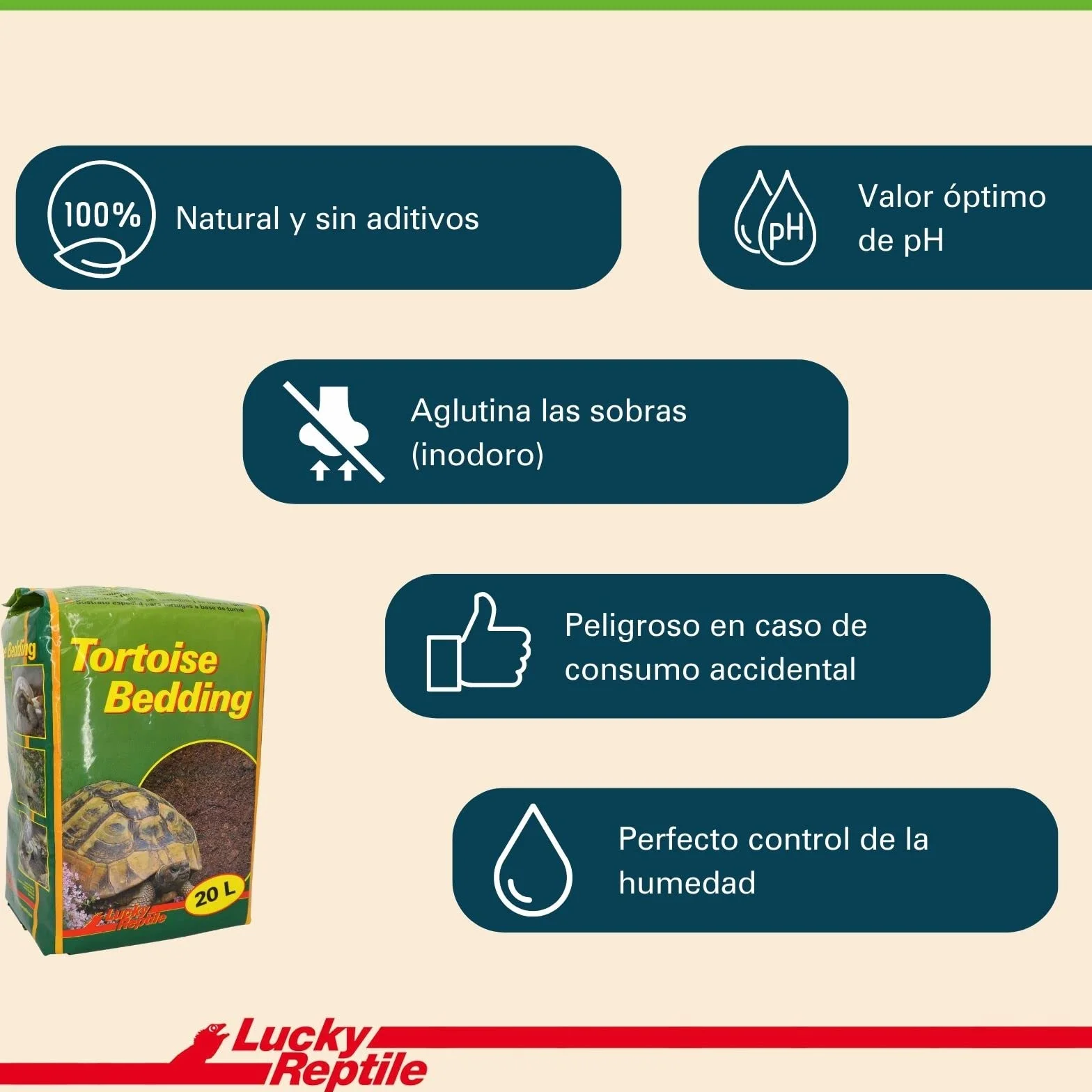 Lucky Reptile Tortoise Bedding 20 Litre