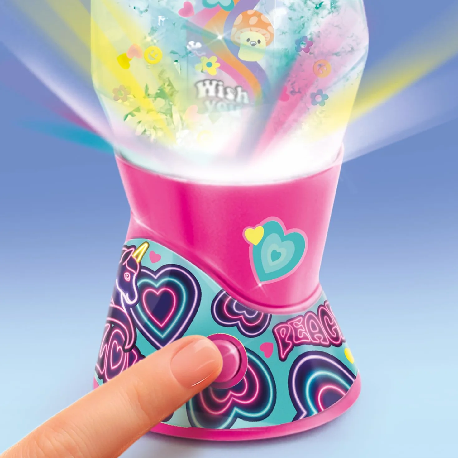 Canal Toys Style 4Ever Mini Lámpara de Lava con Decoraciones Brillantes