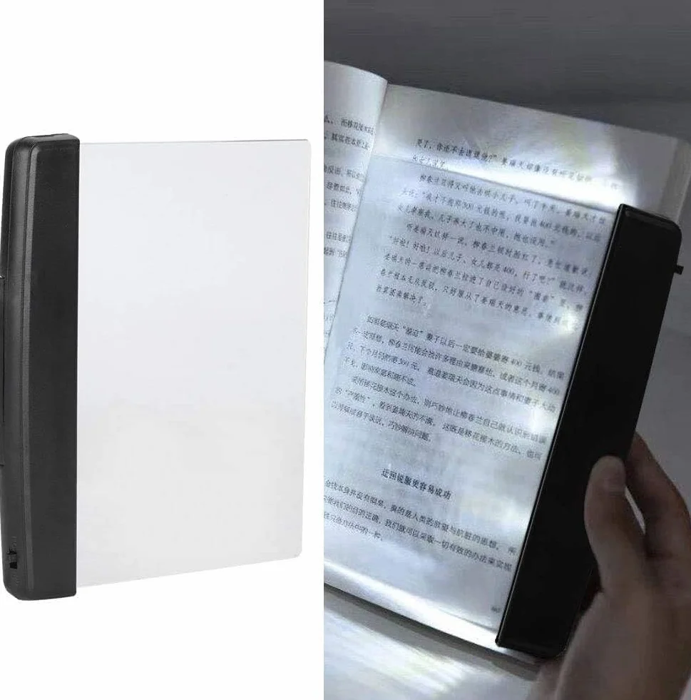 HERCHR Luz Para Leer Libros En La Cama, Lampara Lectura Para El Dormitorio