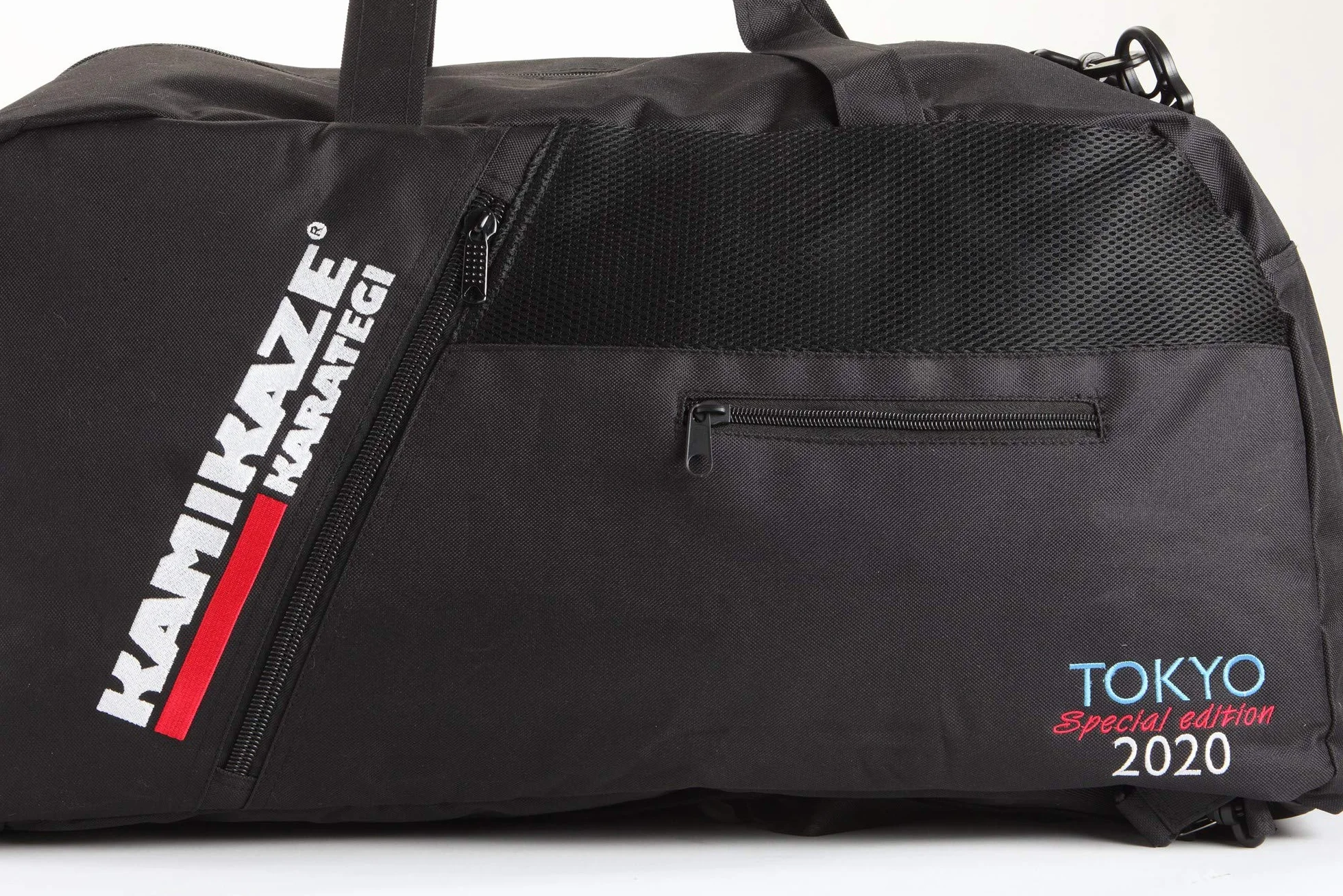 Kamikaze NUEVA BOLSA DEPORTIVA Y MOCHILA TOKYO SPECIAL EDITION, negro o rojo