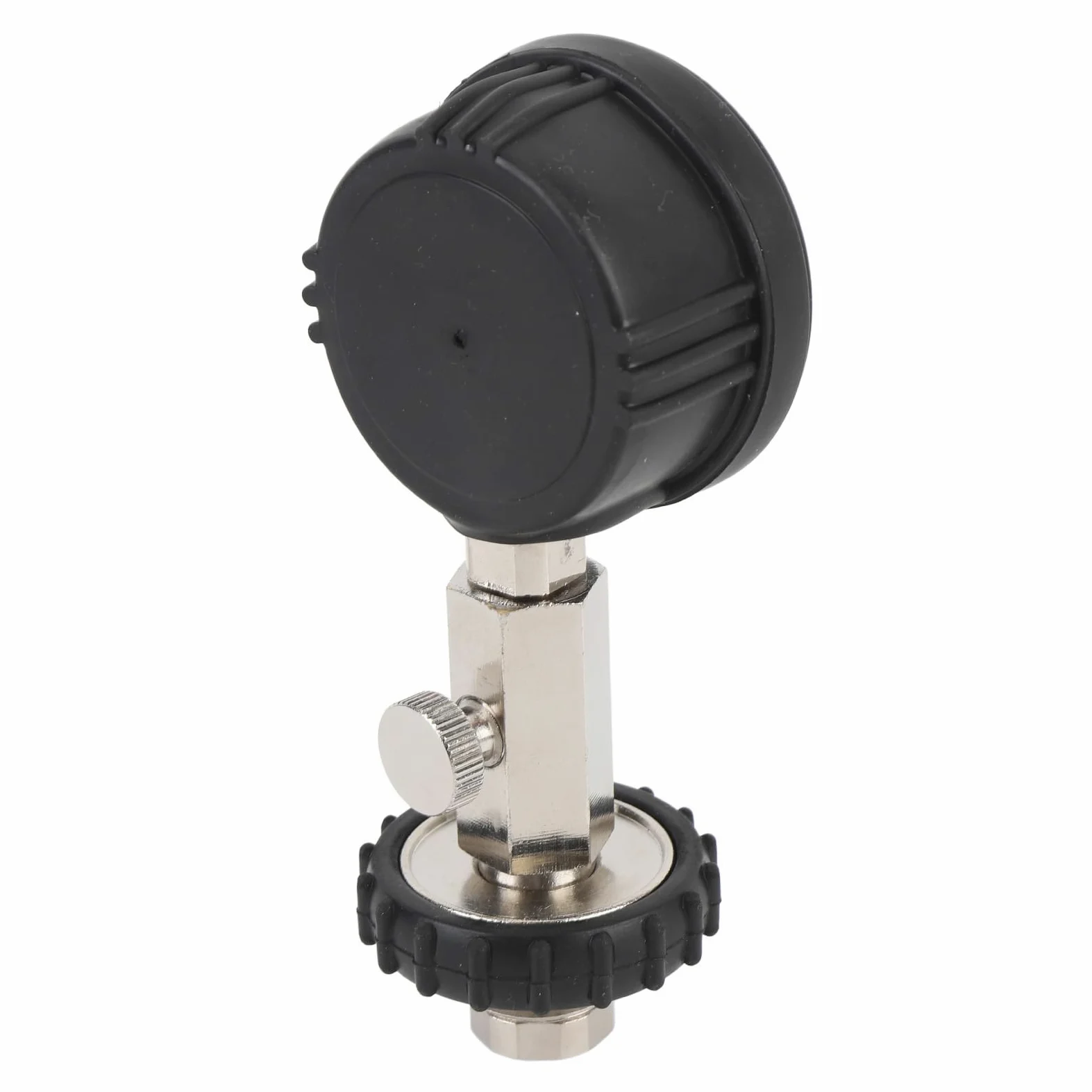 GOWENIC Manómetro de Buceo, Diseño Ligero de Alta Precisión para Seguridad de Buceo, Acero Inoxidable