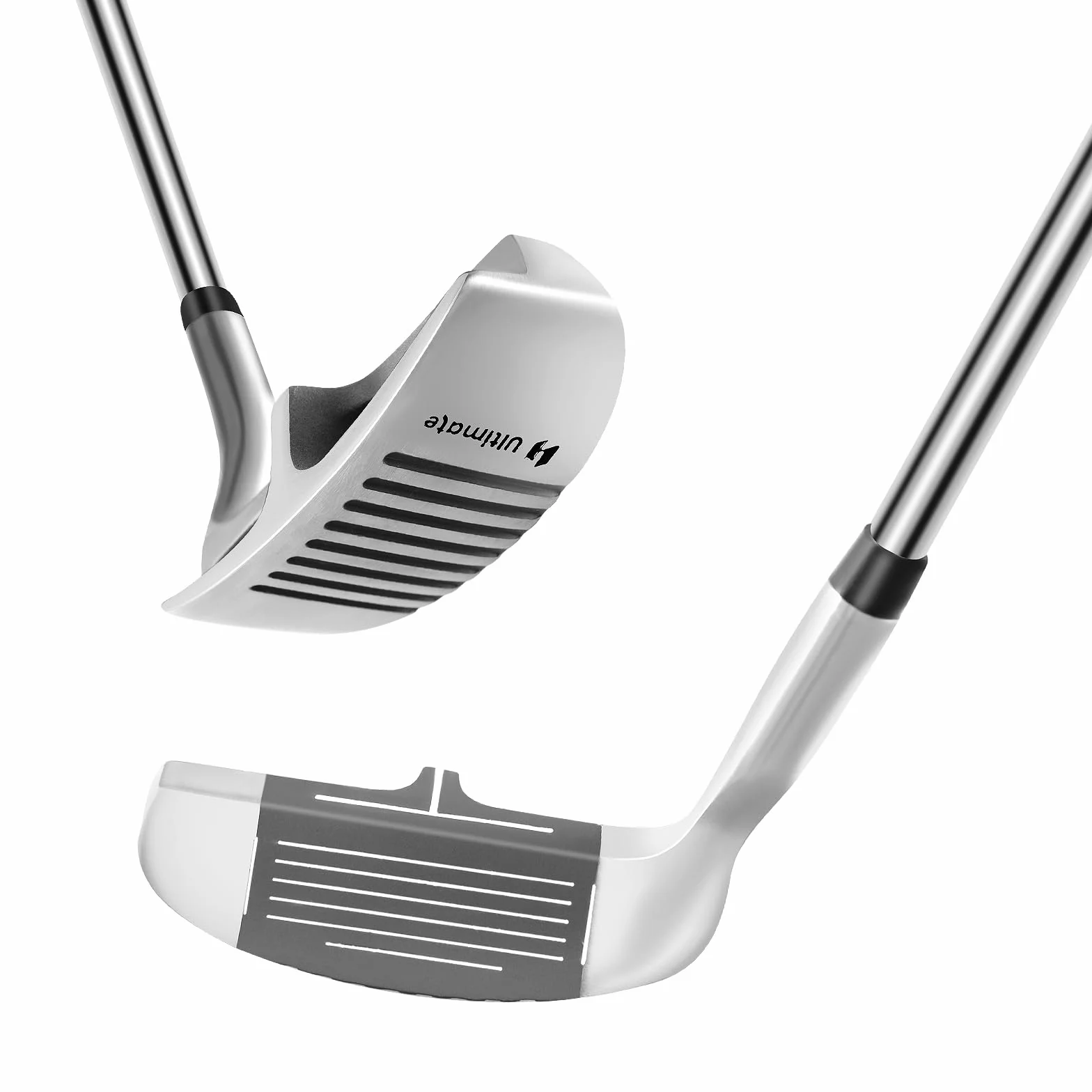 COSTWAY Astilladora de Palos de Golf, Chipper, Cuña de Lanzamiento 36° para Diestros