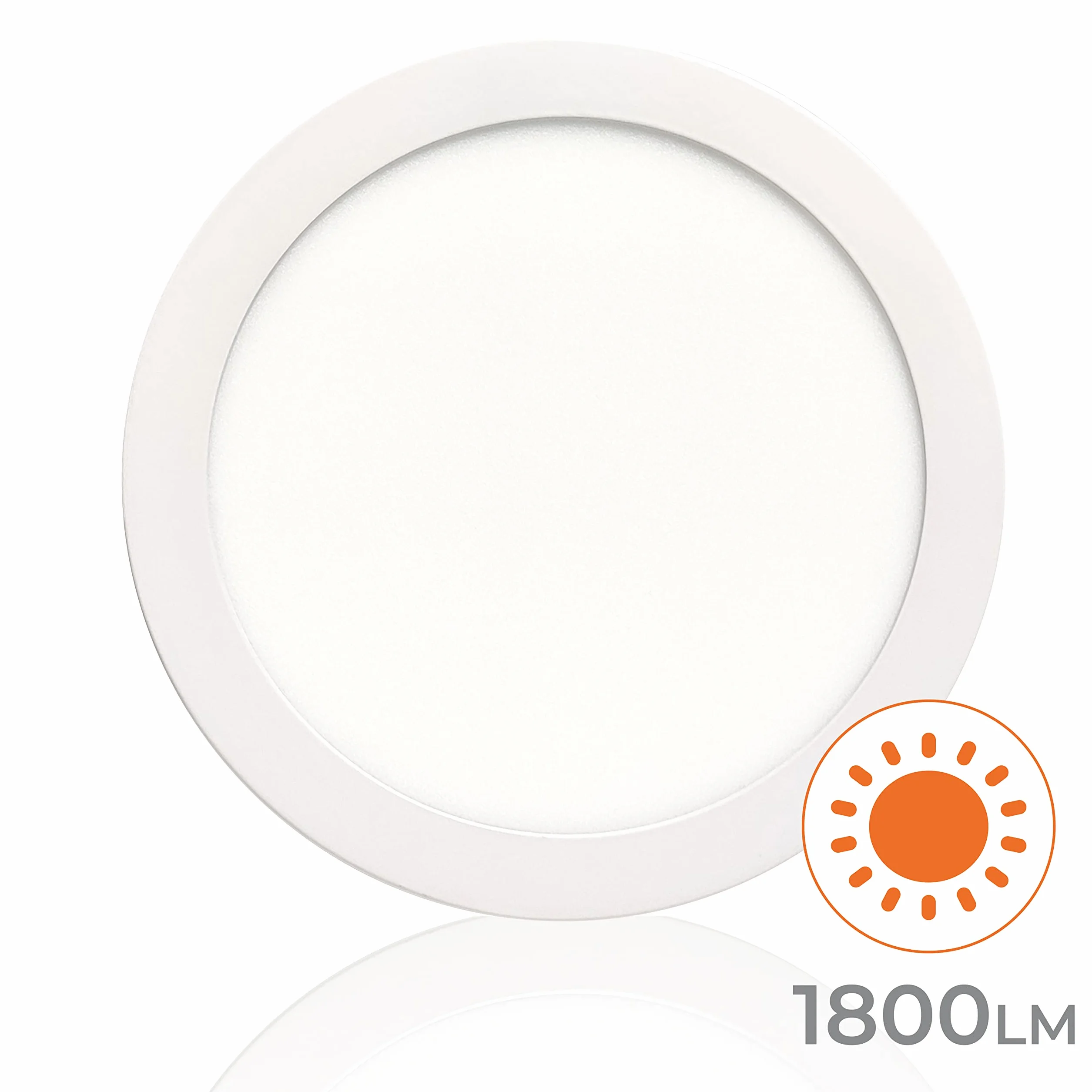Plafon LED Redondo Superficie 220mm 20W Blanco Neutro 4500K 1800Lm