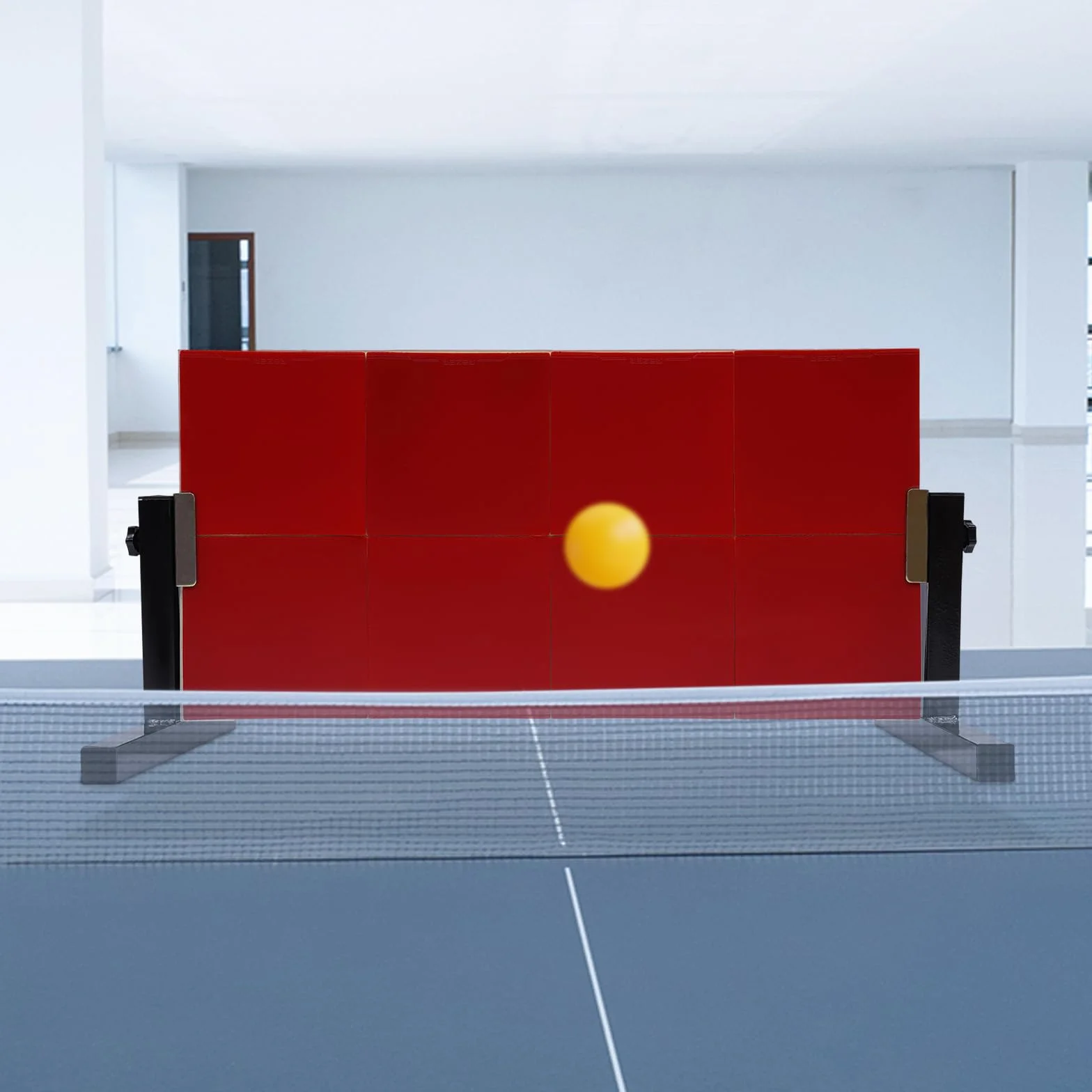 Pro Tabla de Retorno de Ping Pong, Mesa de Rebote para Interiores