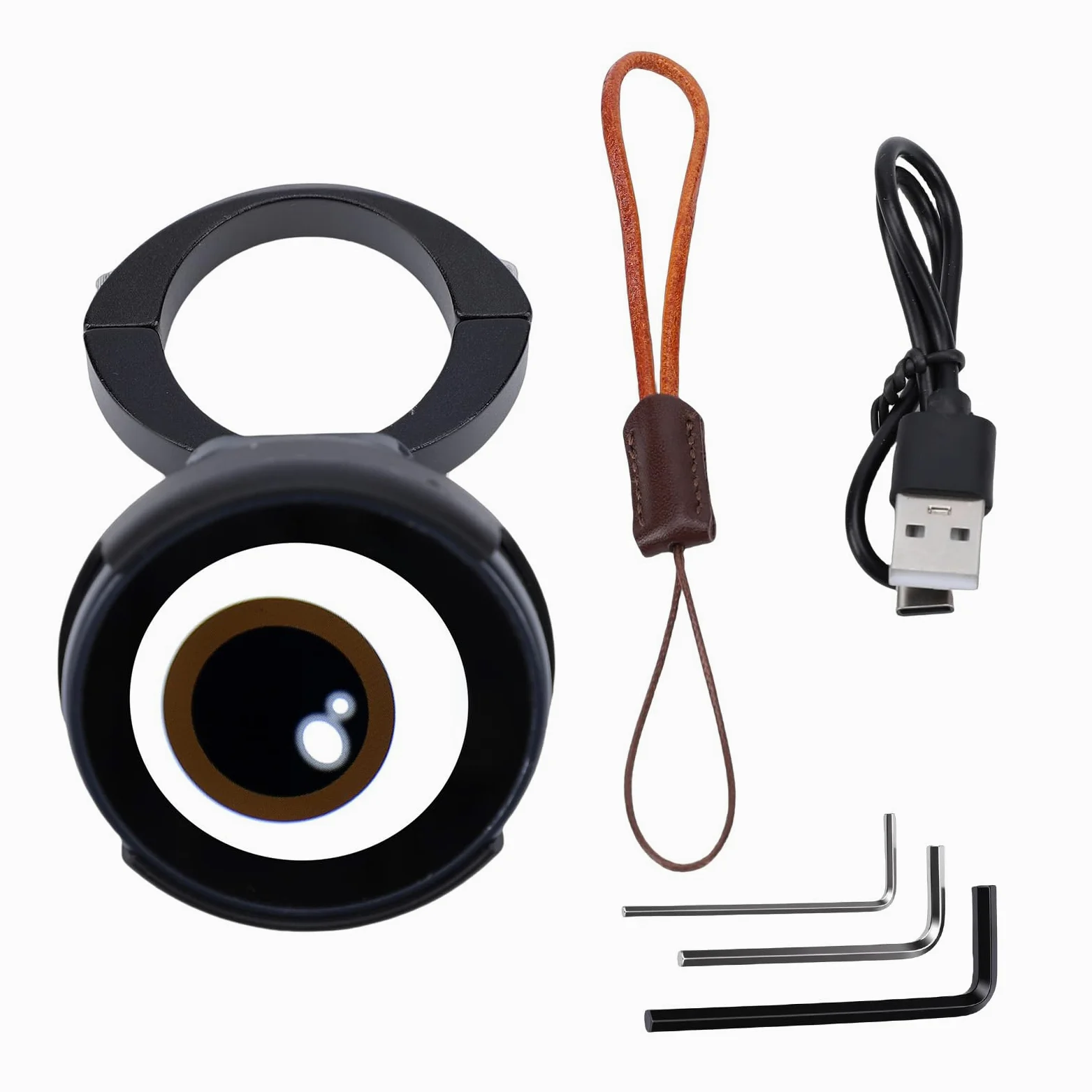 Jiawu Luz Trasera para Bicicleta, Sensor de Freno, Pantalla HD de 1,9 Pulgadas, Luz Trasera para Bicicleta, Luces de Ciclismo con Control Táctil, Conectividad WiFi para Ciclismo de Carretera y Montaña