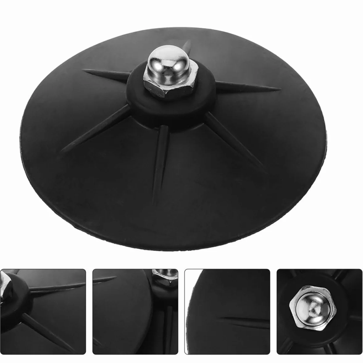 10 Ventosas de Goma para Sacos de Arena de Boxeo, Base de Succión Extra Fuerte y Estable, Accesorio Resistente de Caucho para Entrenamiento en Gimnasios y Uso Doméstico