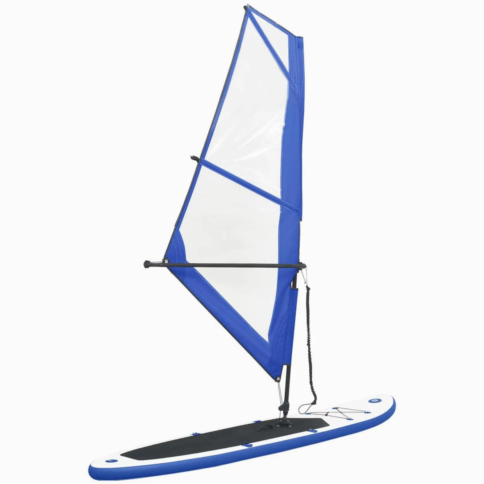 Tidyard Hinchable Paddle Surf Surf Bomba Tabla de Paddle Surf Hinchable con Set de Vela y Blanco
