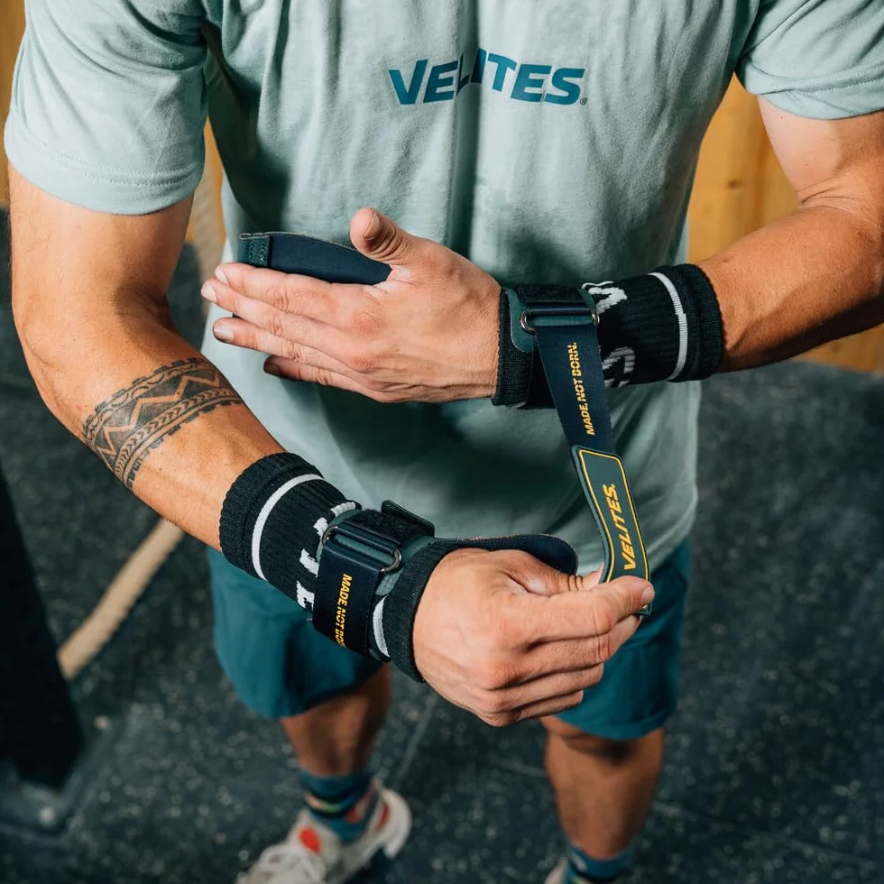 Velites Calleras Quad Ultra Sin Magnesio para Atletas de Crosstraining Gimnasia Talla L Verde